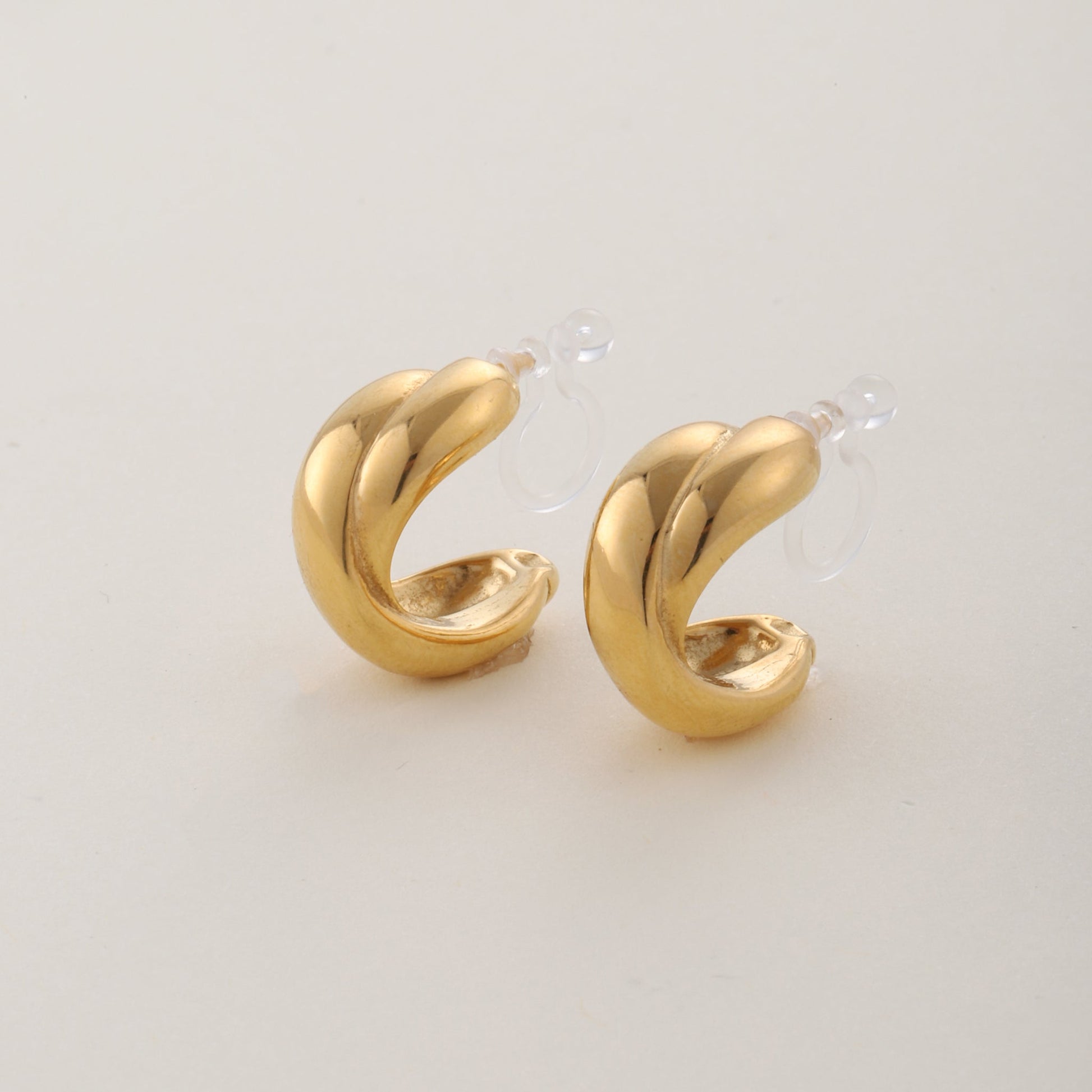hoop clip-on earrings by SOMIY – pain-free non-pierced jewelry for everyday wear