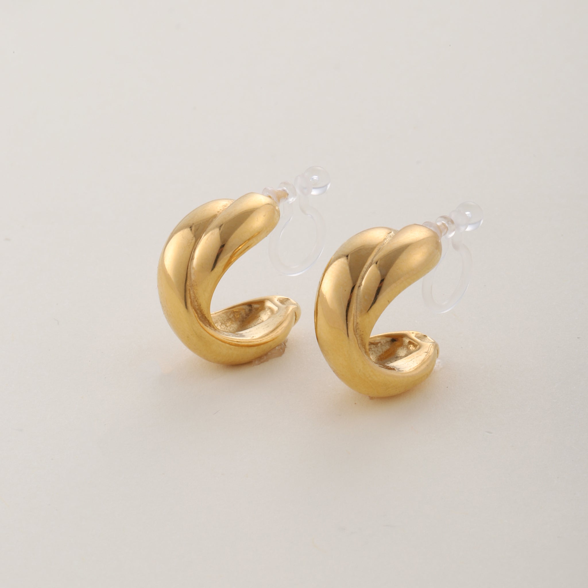 hoop clip-on earrings by SOMIY – pain-free non-pierced jewelry for everyday wear