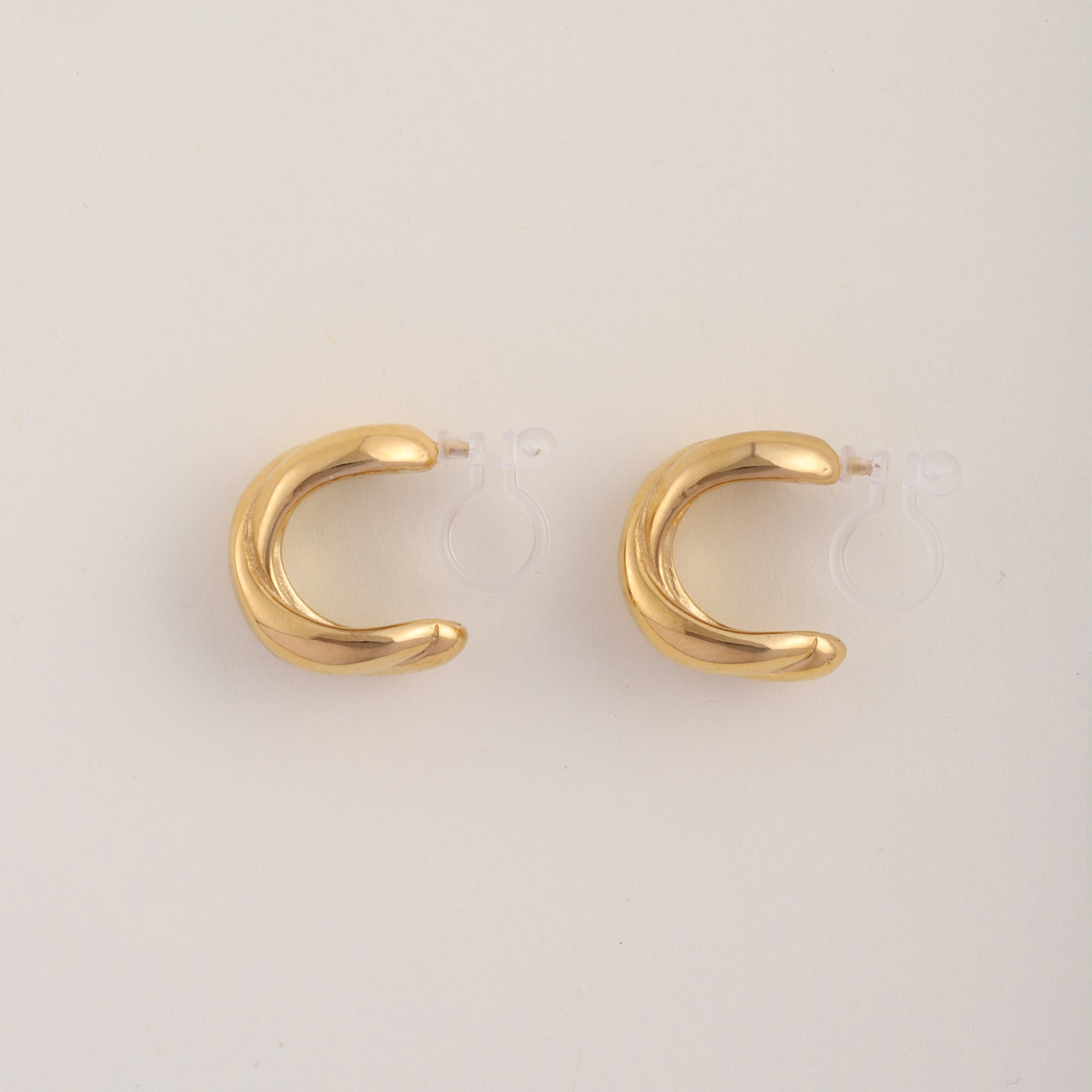hoop clip-on earrings by SOMIY – pain-free non-pierced jewelry for everyday wear