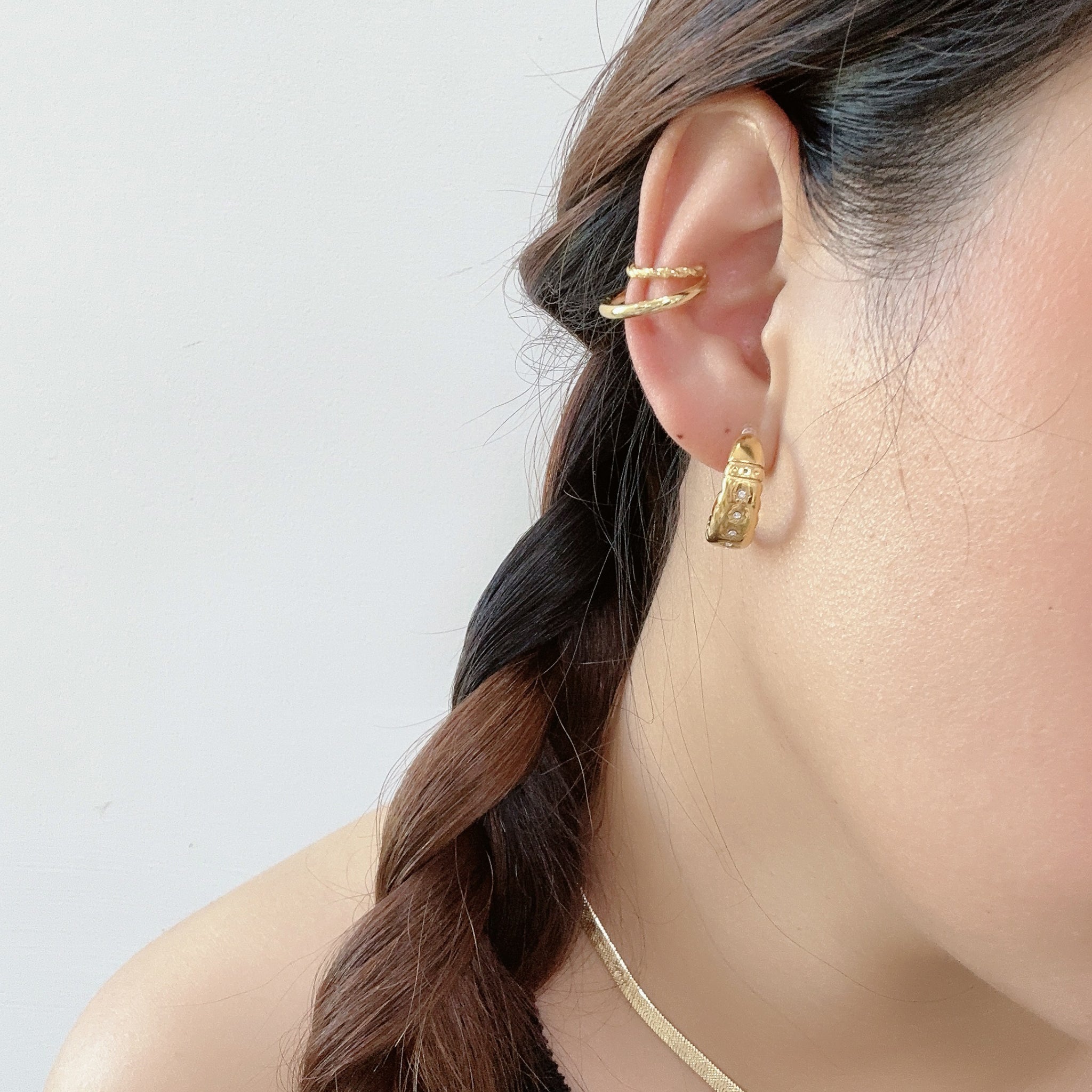 hoop clip-on earrings by SOMIY – pain-free non-pierced jewelry for everyday wear