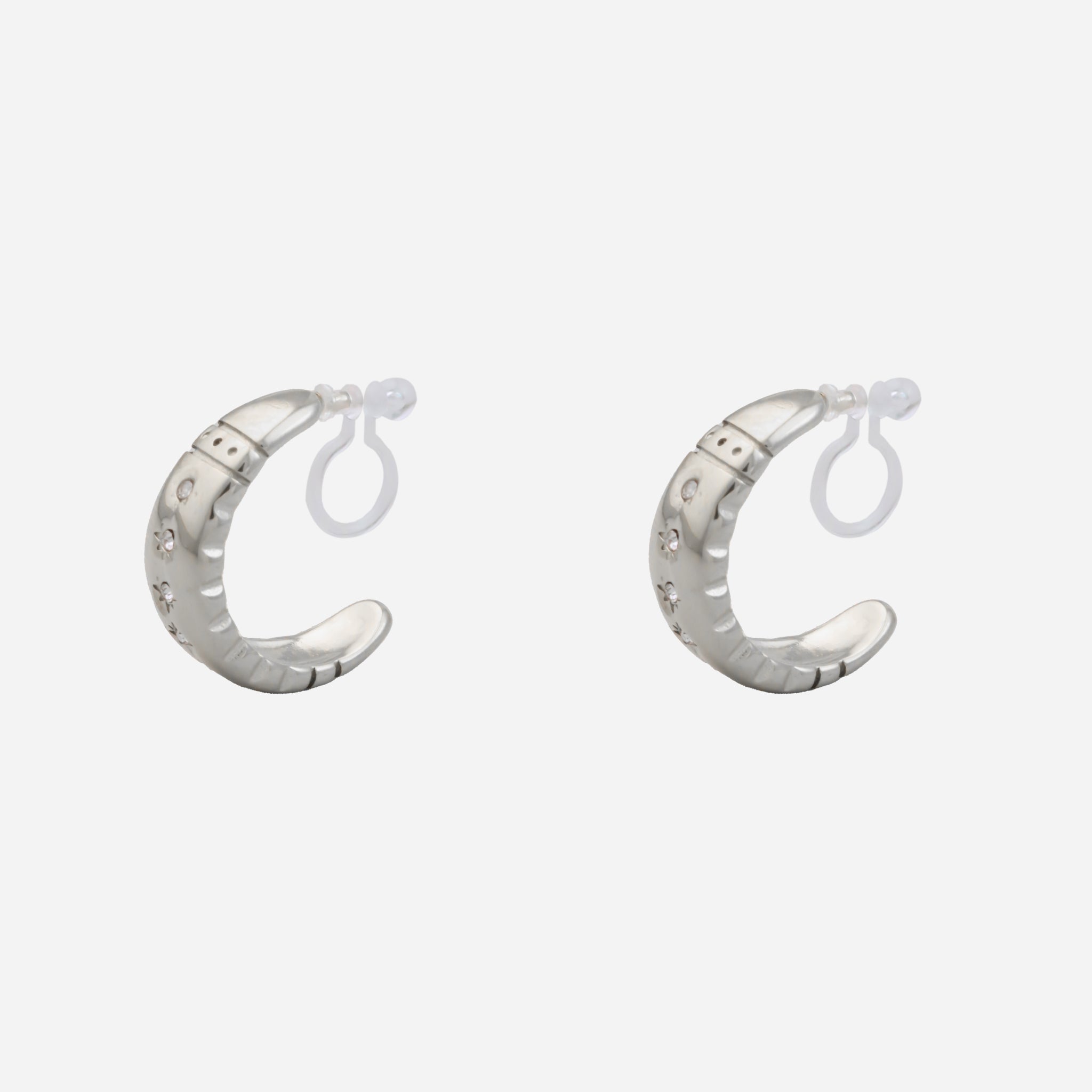 hoop clip-on earrings by SOMIY – pain-free non-pierced jewelry for everyday wear