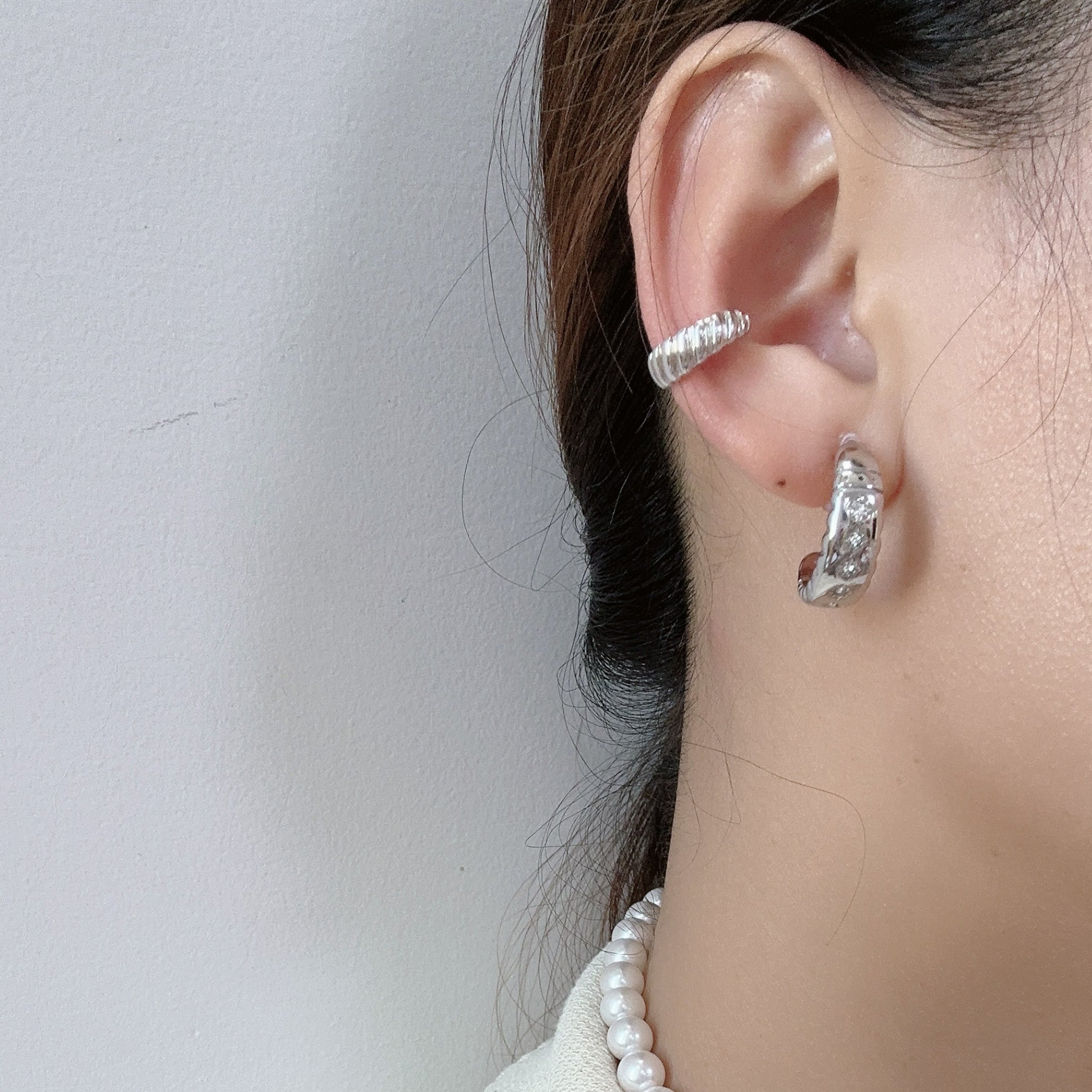 hoop clip-on earrings by SOMIY – pain-free non-pierced jewelry for everyday wear