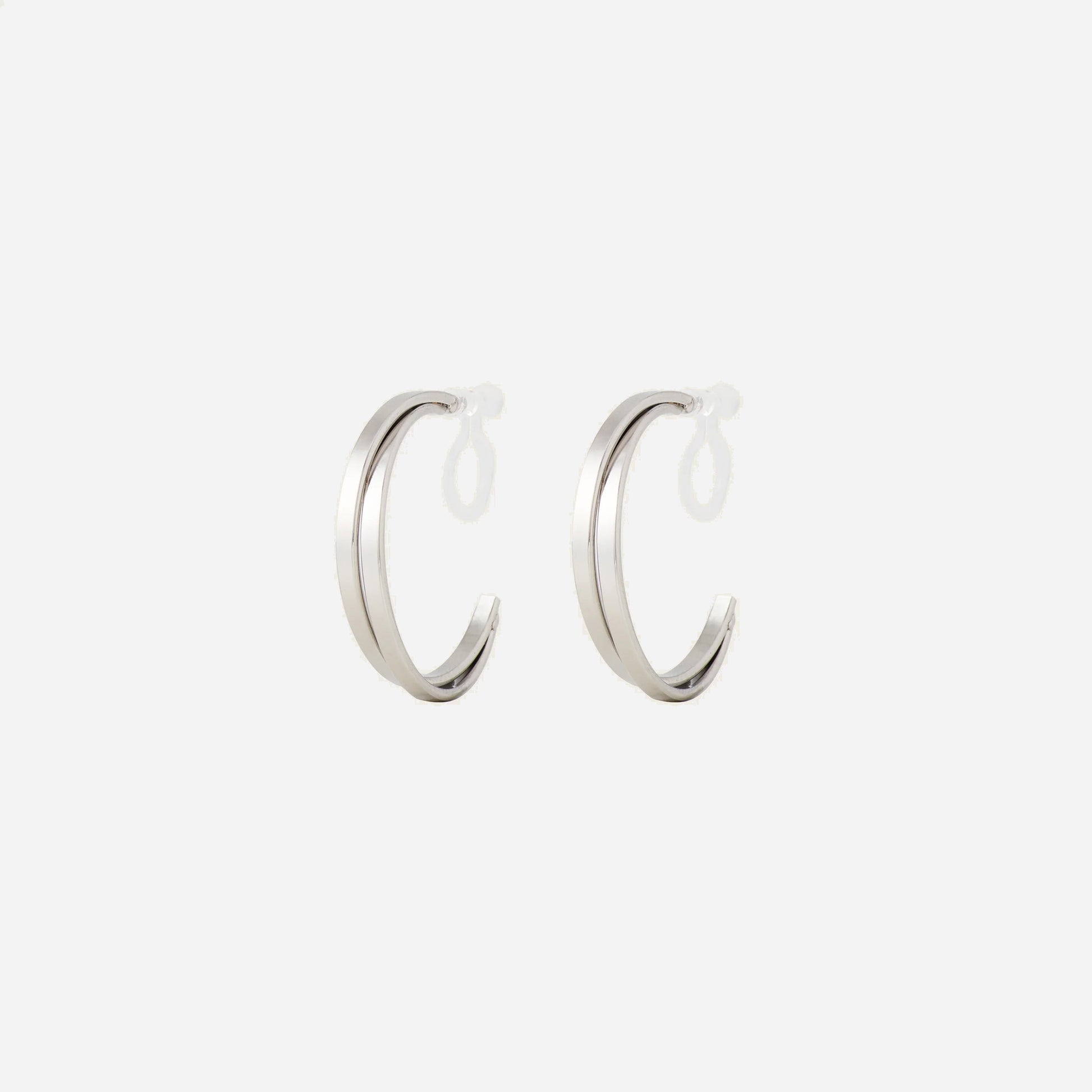 hoop clip-on earrings by SOMIY – pain-free non-pierced jewelry for everyday wear