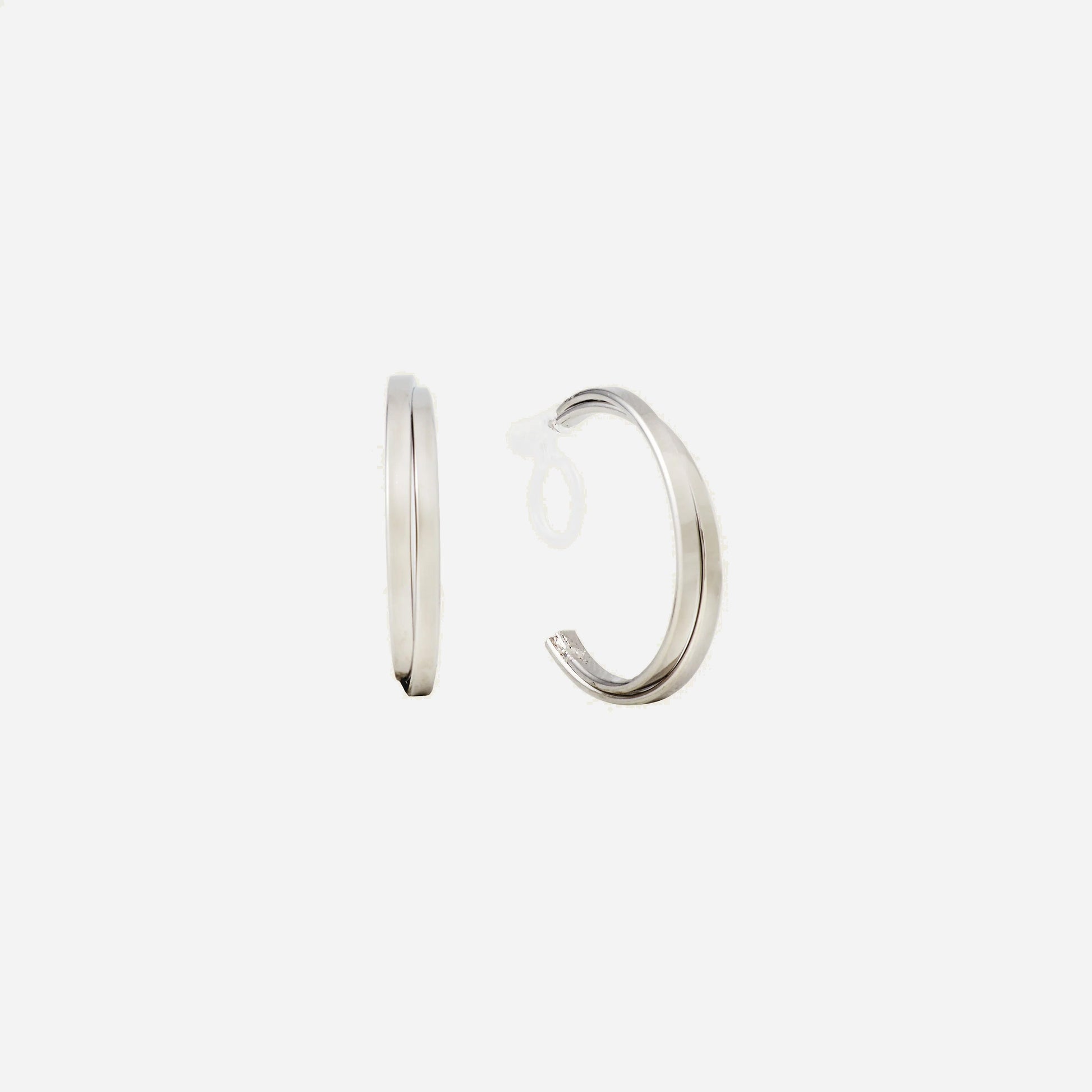hoop clip-on earrings by SOMIY – pain-free non-pierced jewelry for everyday wear