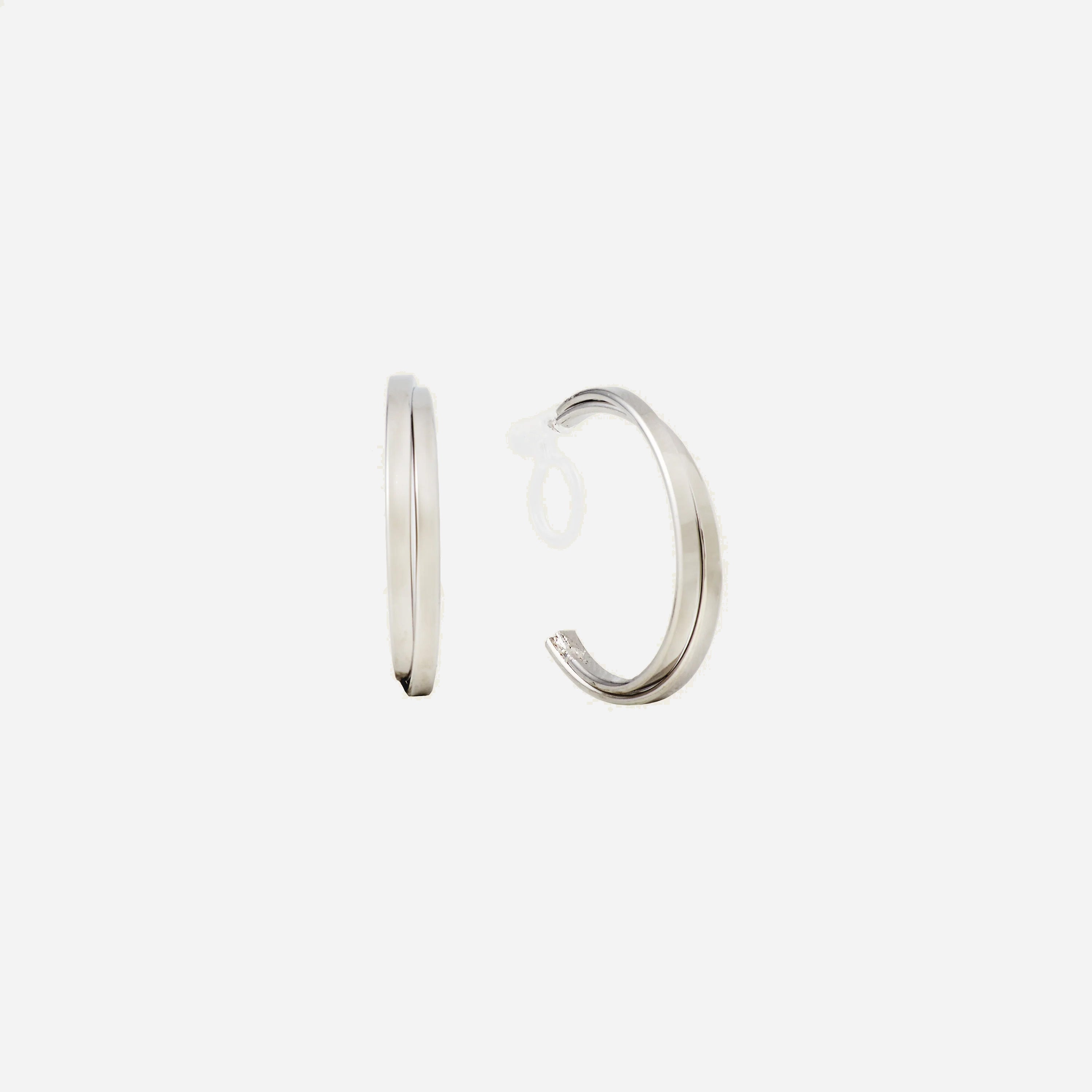 hoop clip-on earrings by SOMIY – pain-free non-pierced jewelry for everyday wear