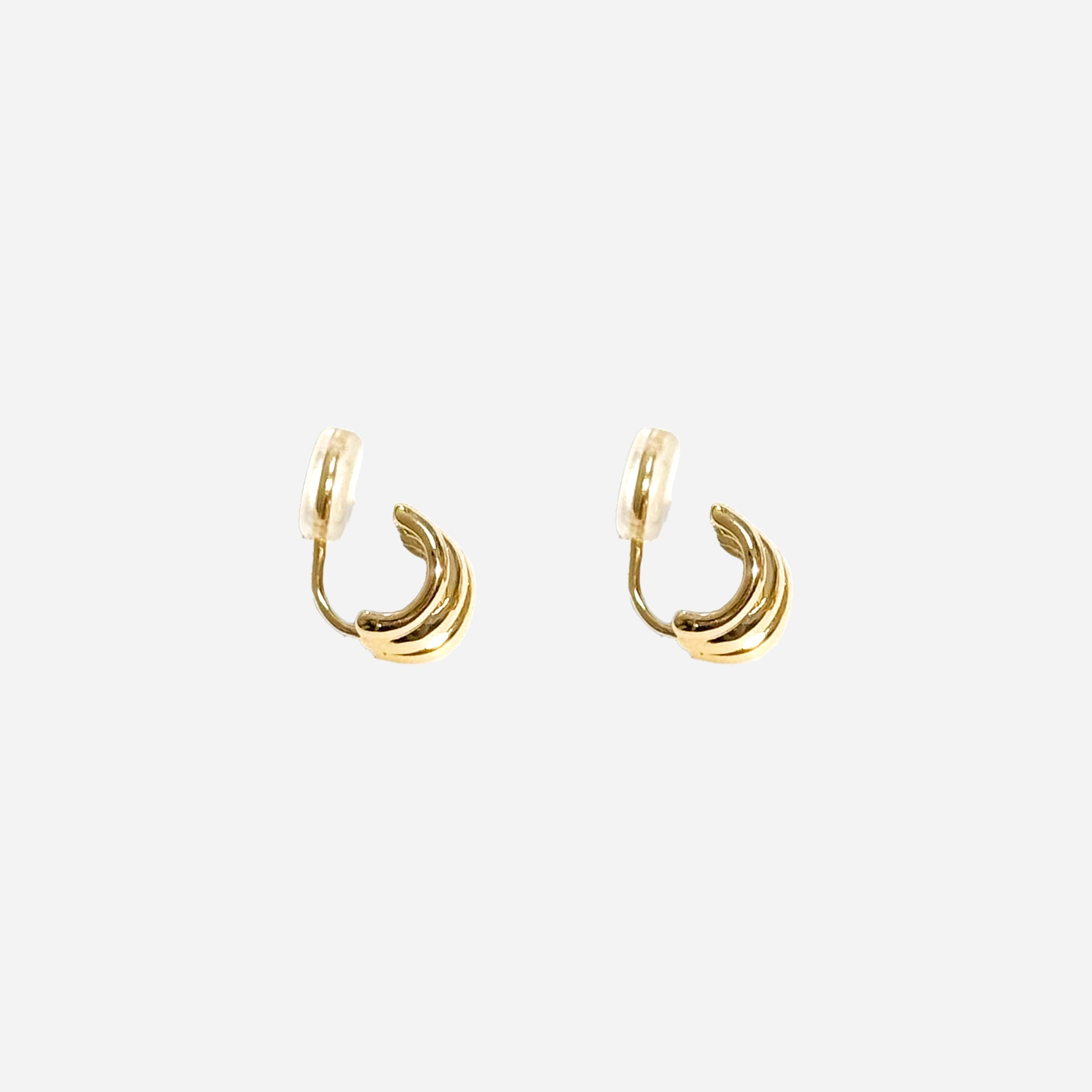 hoop clip-on earrings by SOMIY – pain-free non-pierced jewelry for everyday wear