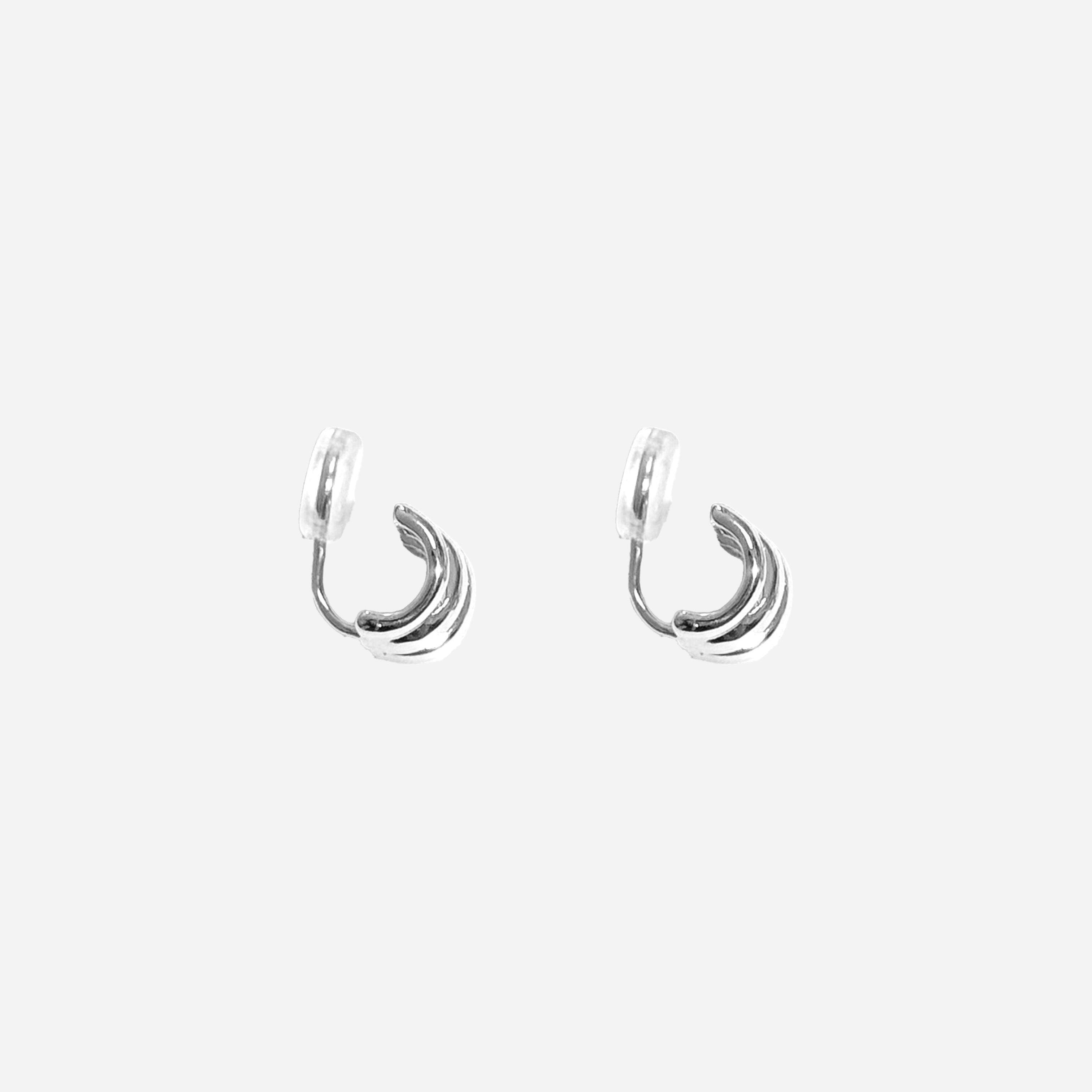 hoop clip-on earrings by SOMIY – pain-free non-pierced jewelry for everyday wear