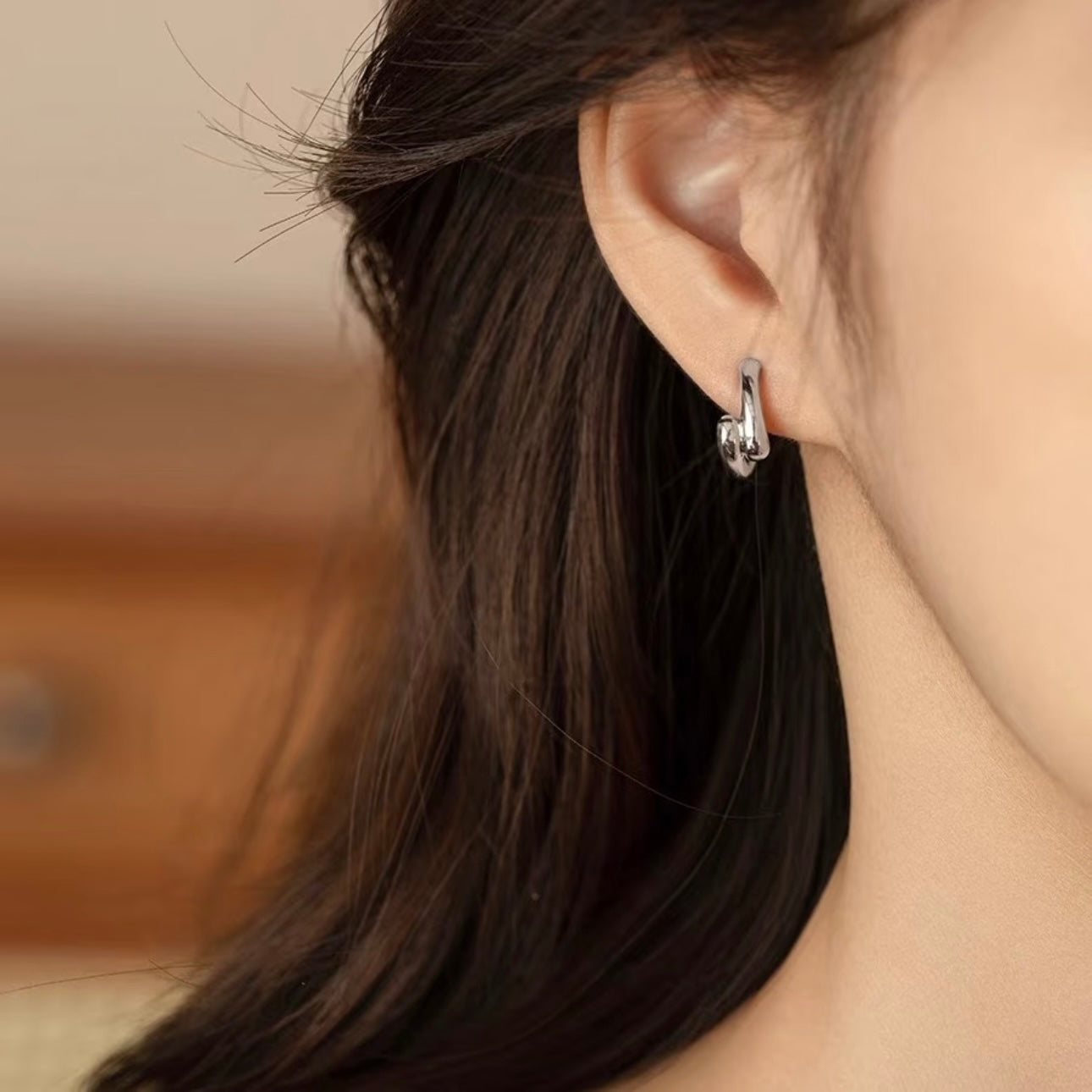dangle clip-on earrings by SOMIY – pain-free non-pierced jewelry for everyday wear