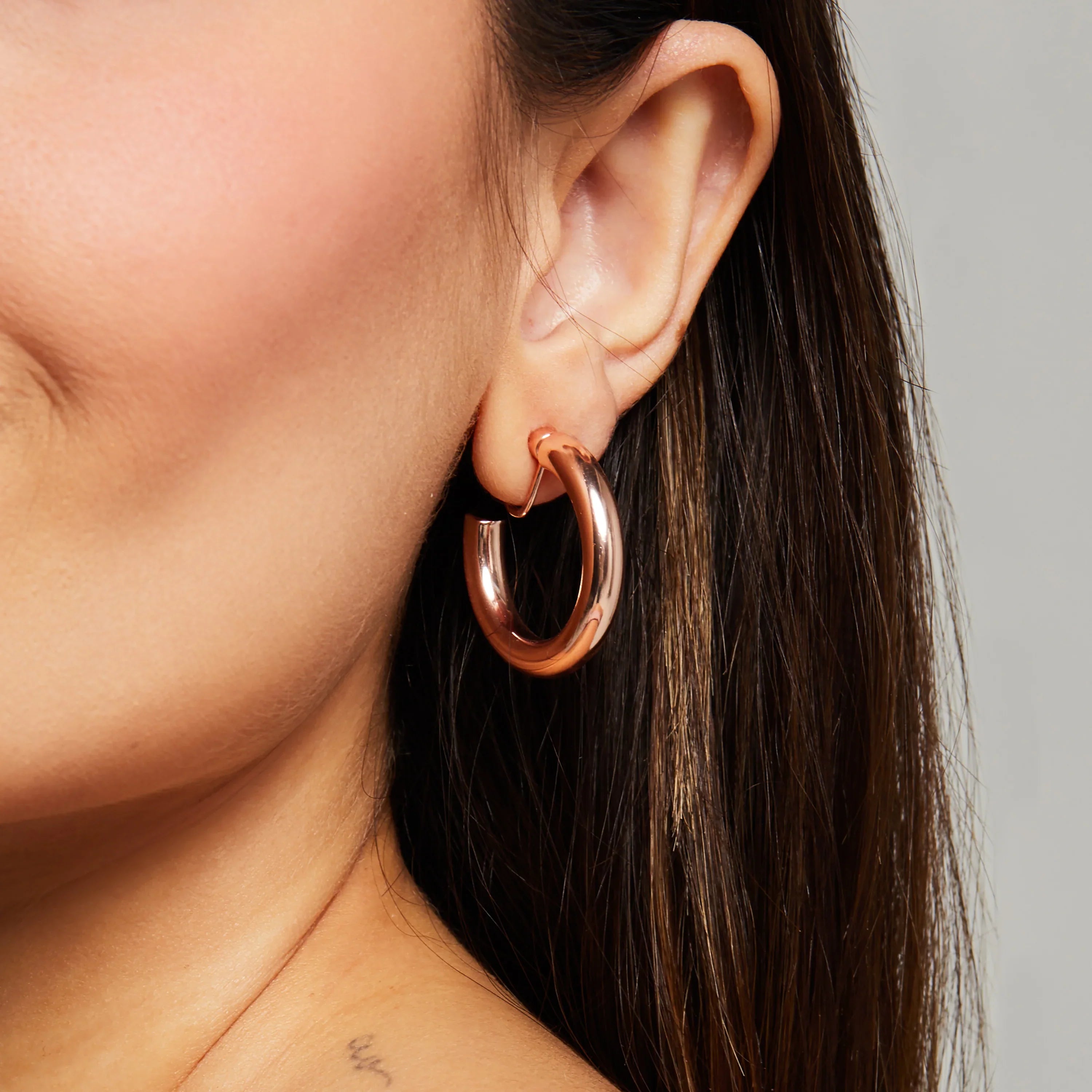 hoop clip-on earrings by SOMIY – pain-free non-pierced jewelry for everyday wear
