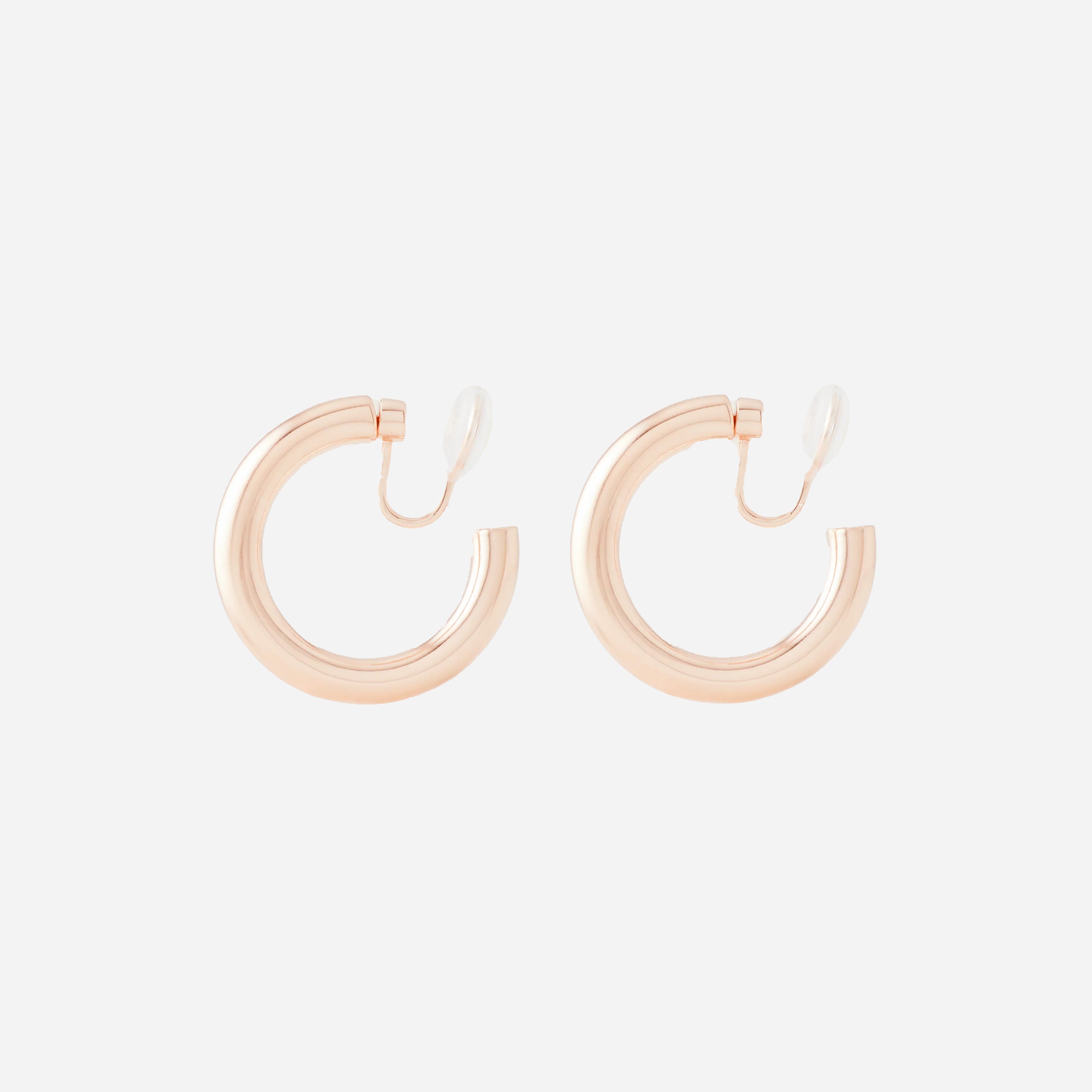hoop clip-on earrings by SOMIY – pain-free non-pierced jewelry for everyday wear