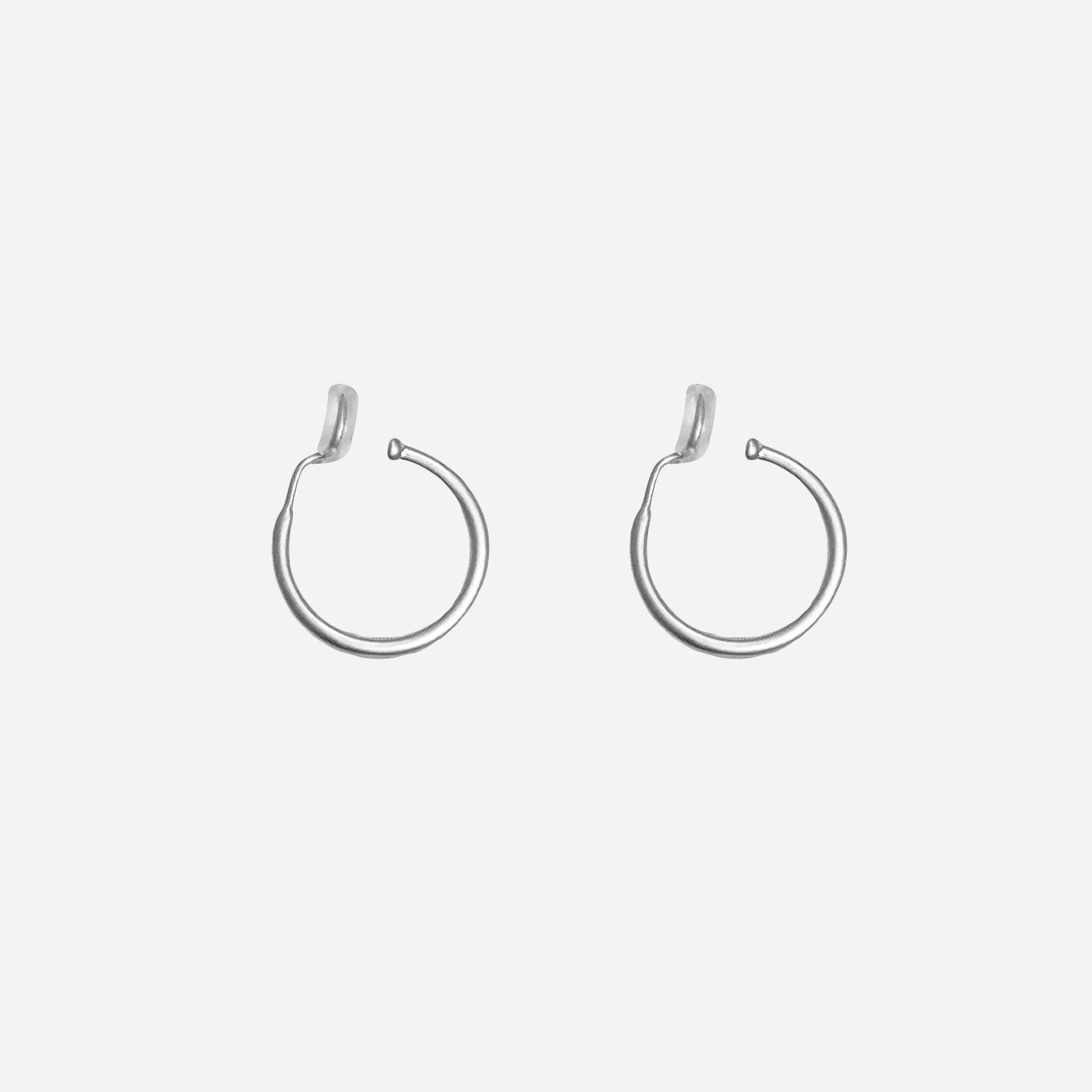 hoop clip-on earrings by SOMIY – pain-free non-pierced jewelry for everyday wear