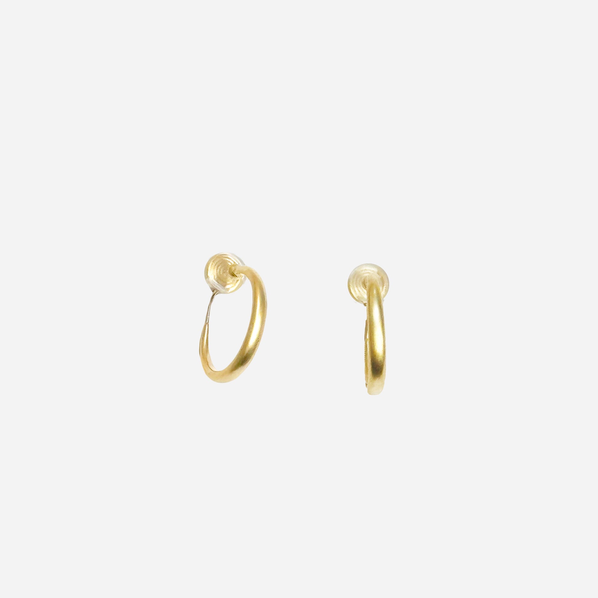 hoop clip-on earrings by SOMIY – pain-free non-pierced jewelry for everyday wear