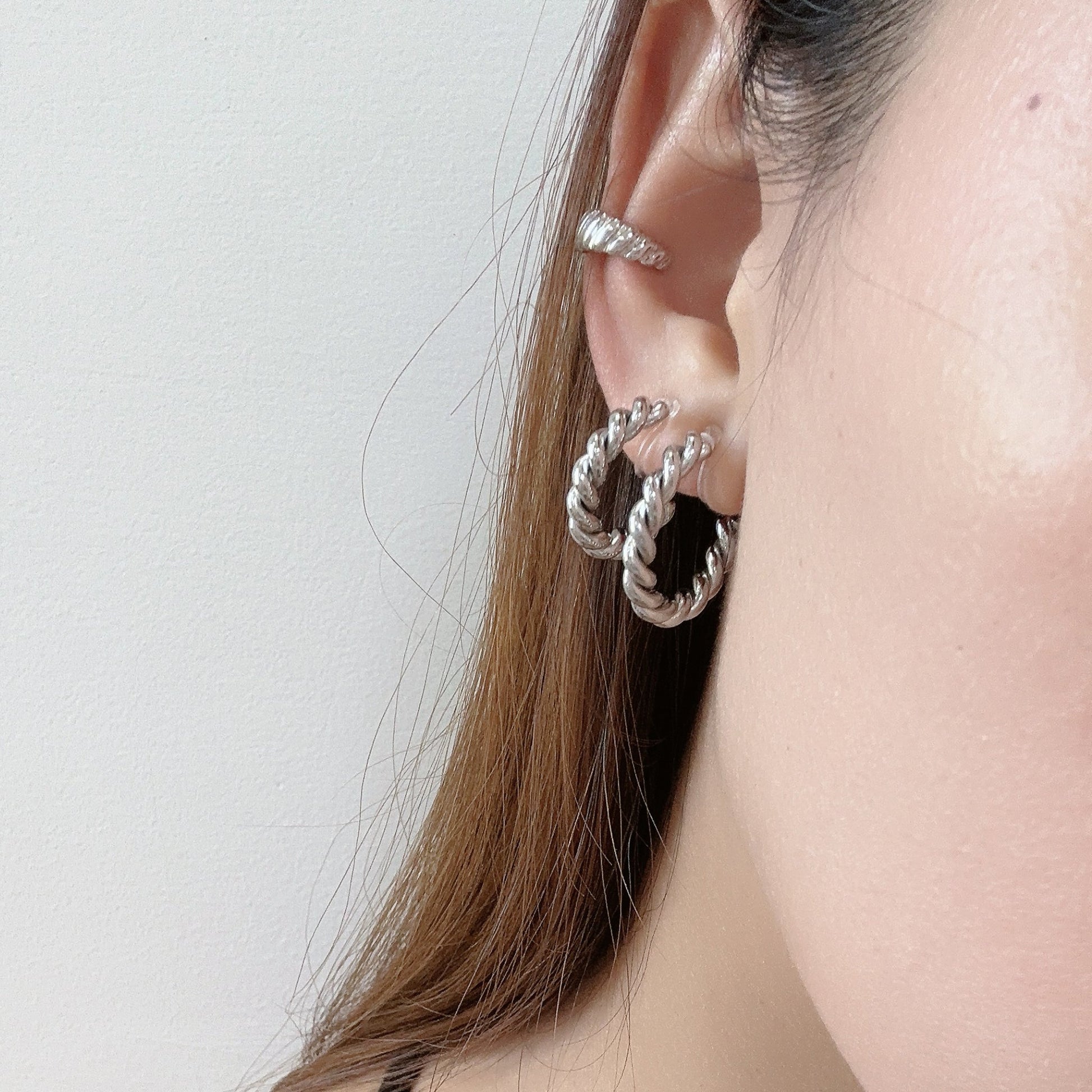 hoop clip-on earrings by SOMIY – pain-free non-pierced jewelry for everyday wear