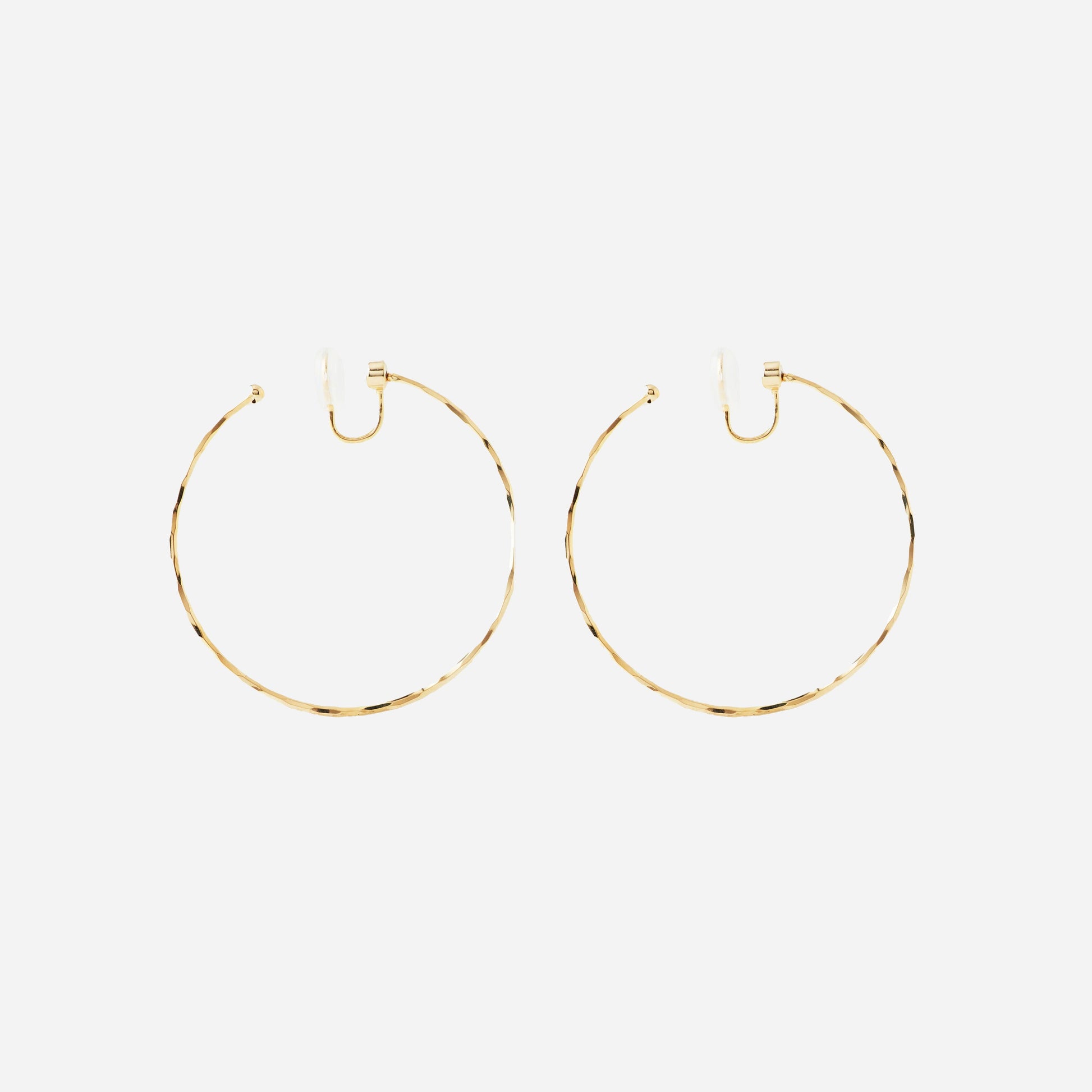 hoop clip-on earrings by SOMIY – pain-free non-pierced jewelry for everyday wear