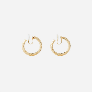hoop clip-on earrings by SOMIY – pain-free non-pierced jewelry for everyday wear