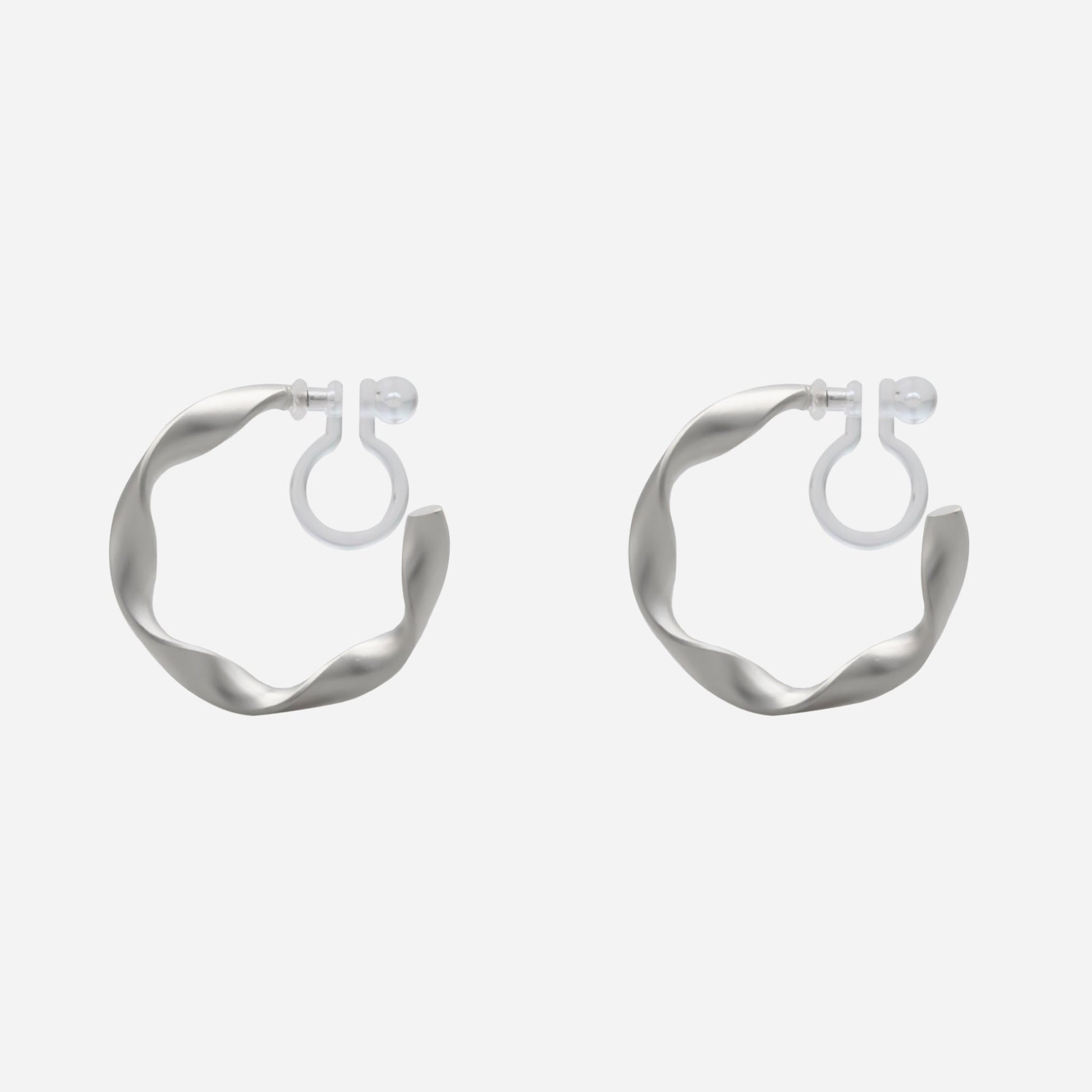 hoop clip-on earrings by SOMIY – pain-free non-pierced jewelry for everyday wear