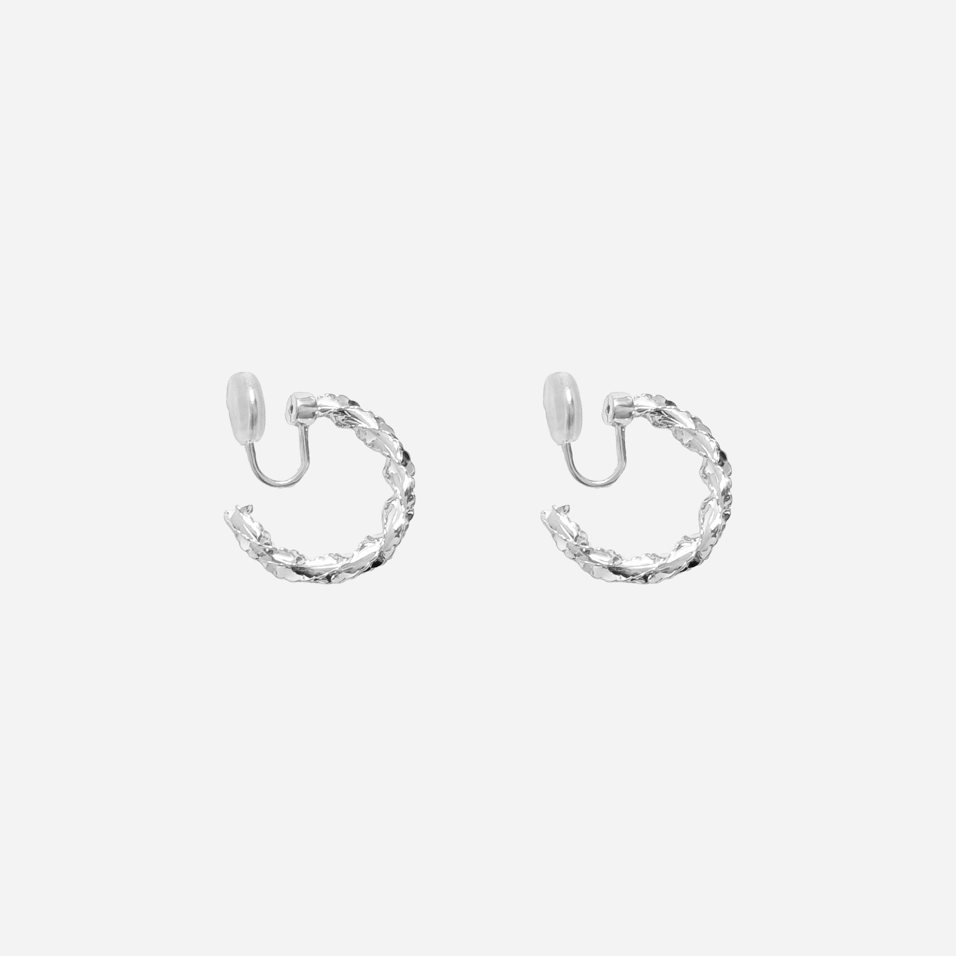 hoop clip-on earrings by SOMIY – pain-free non-pierced jewelry for everyday wear