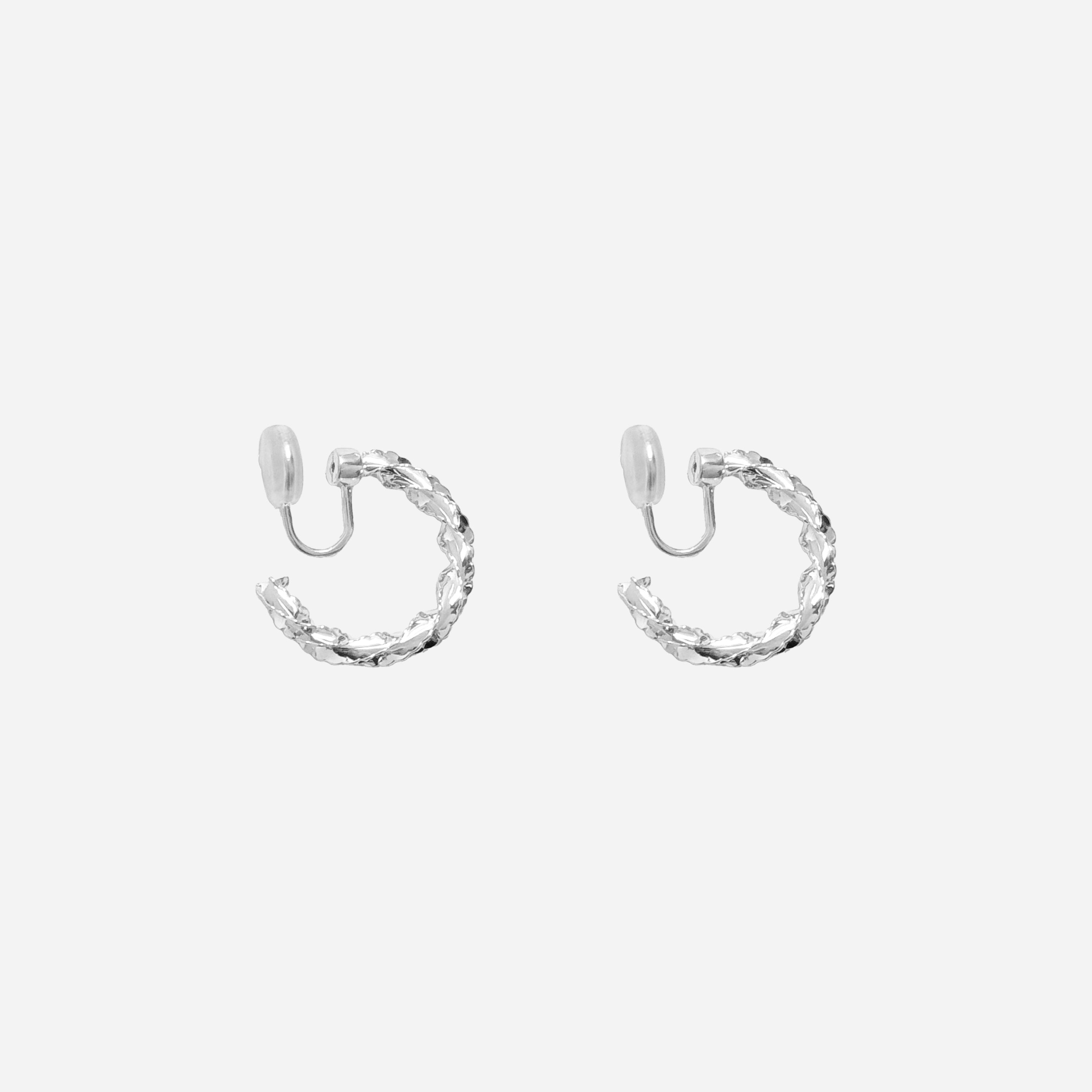 hoop clip-on earrings by SOMIY – pain-free non-pierced jewelry for everyday wear