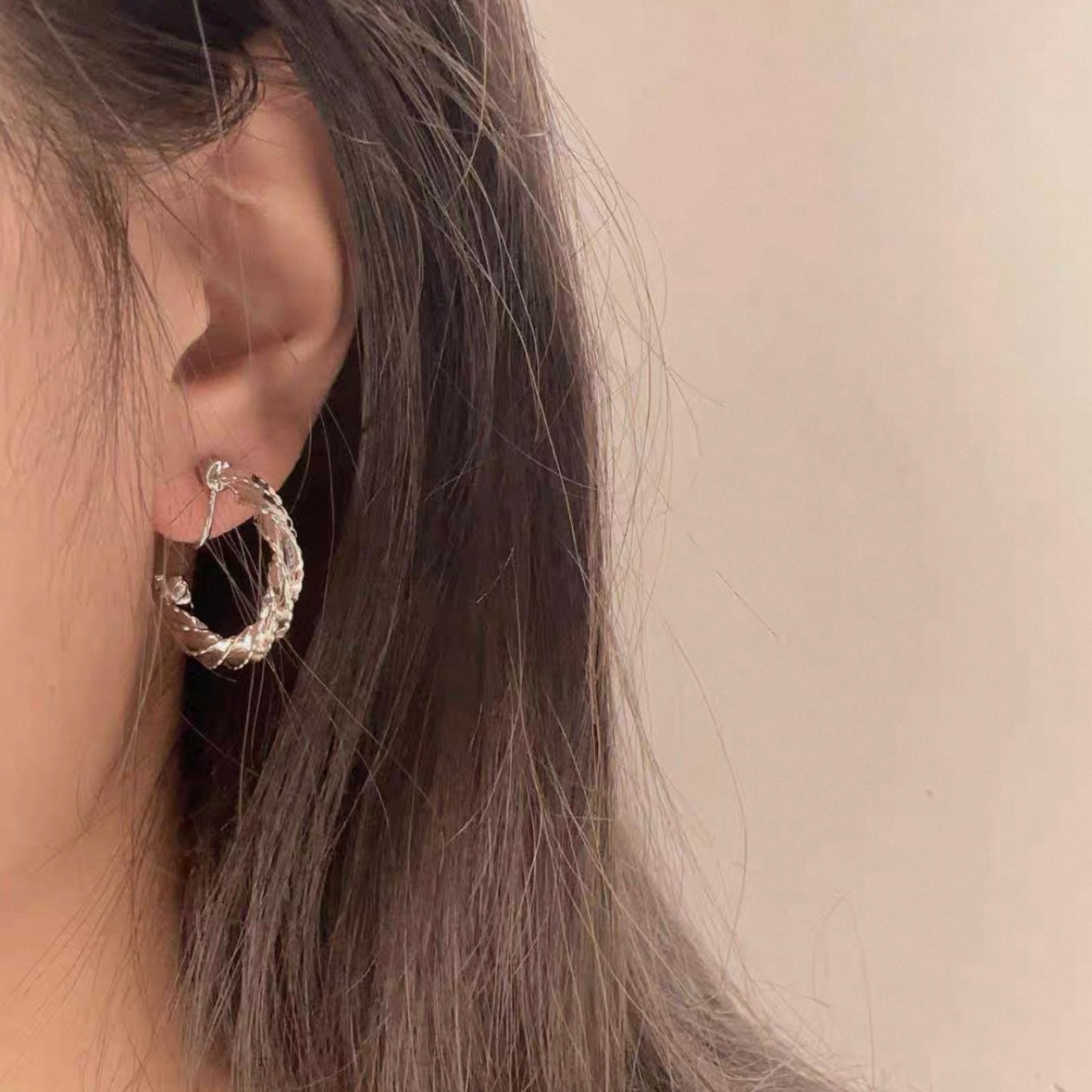 hoop clip-on earrings by SOMIY – pain-free non-pierced jewelry for everyday wear