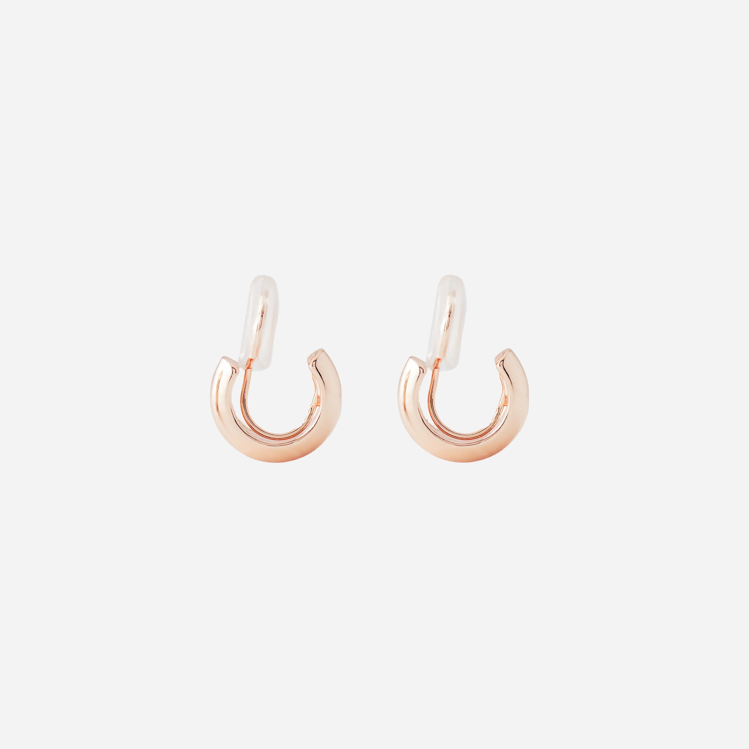 hoop clip-on earrings by SOMIY – pain-free non-pierced jewelry for everyday wear