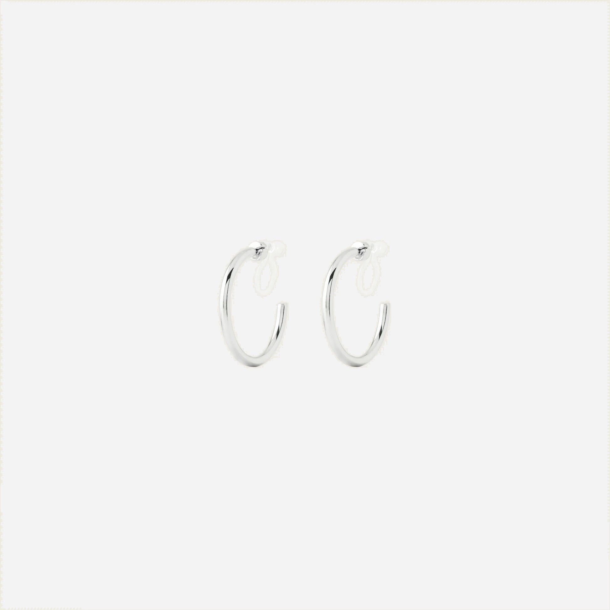 hoop clip-on earrings by SOMIY – pain-free non-pierced jewelry for everyday wear
