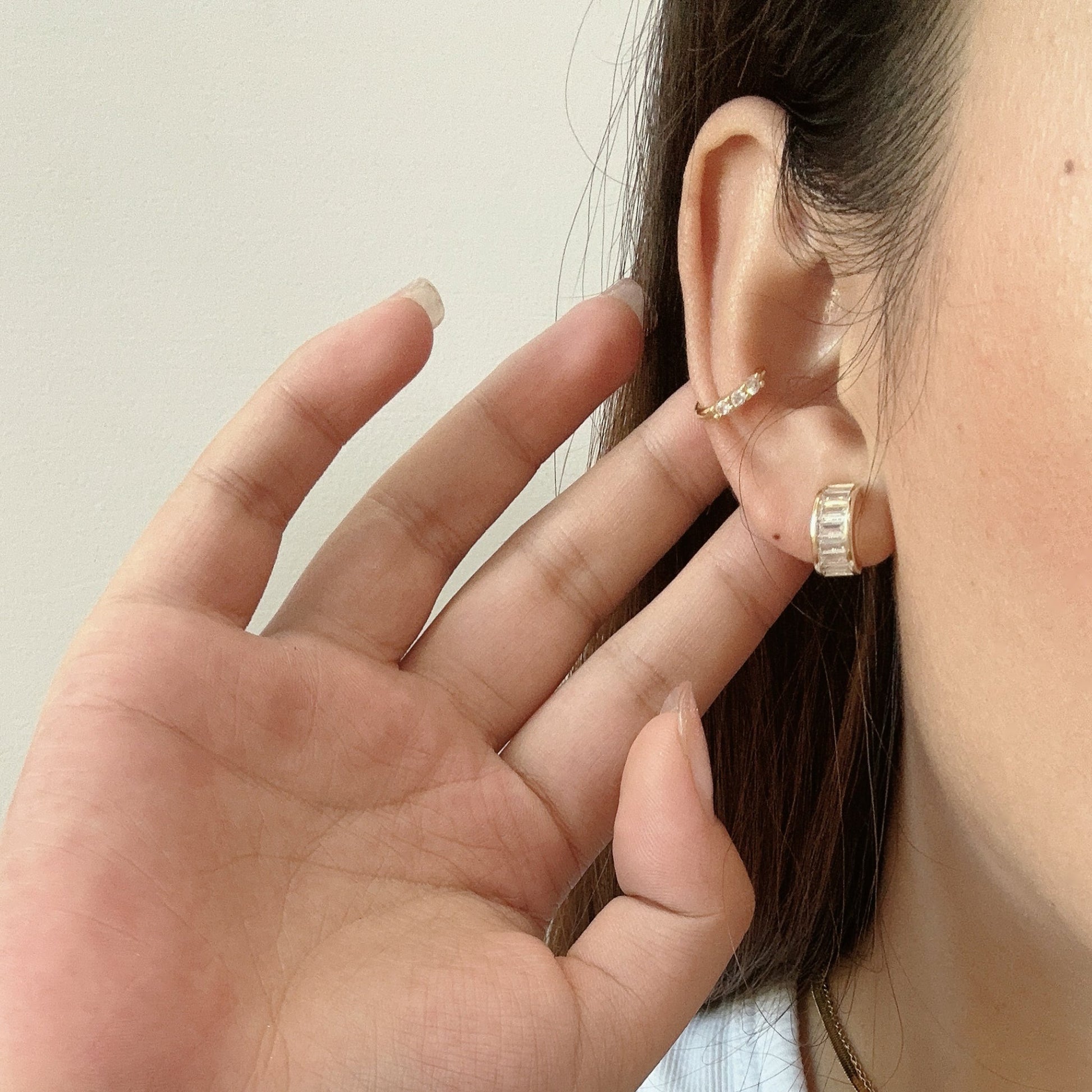 CZhoop clip-on earrings by SOMIY – pain-free non-pierced jewelry for everyday wear