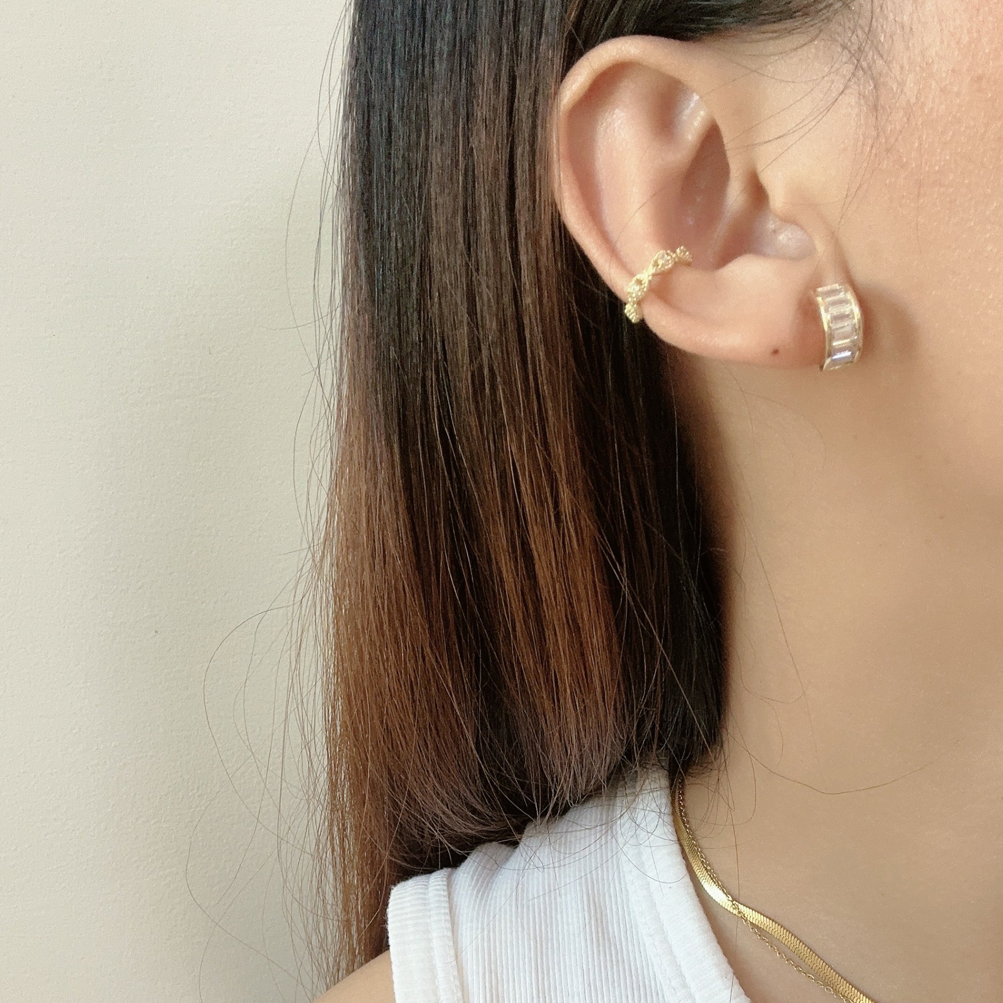 CZhoop clip-on earrings by SOMIY – pain-free non-pierced jewelry for everyday wear
