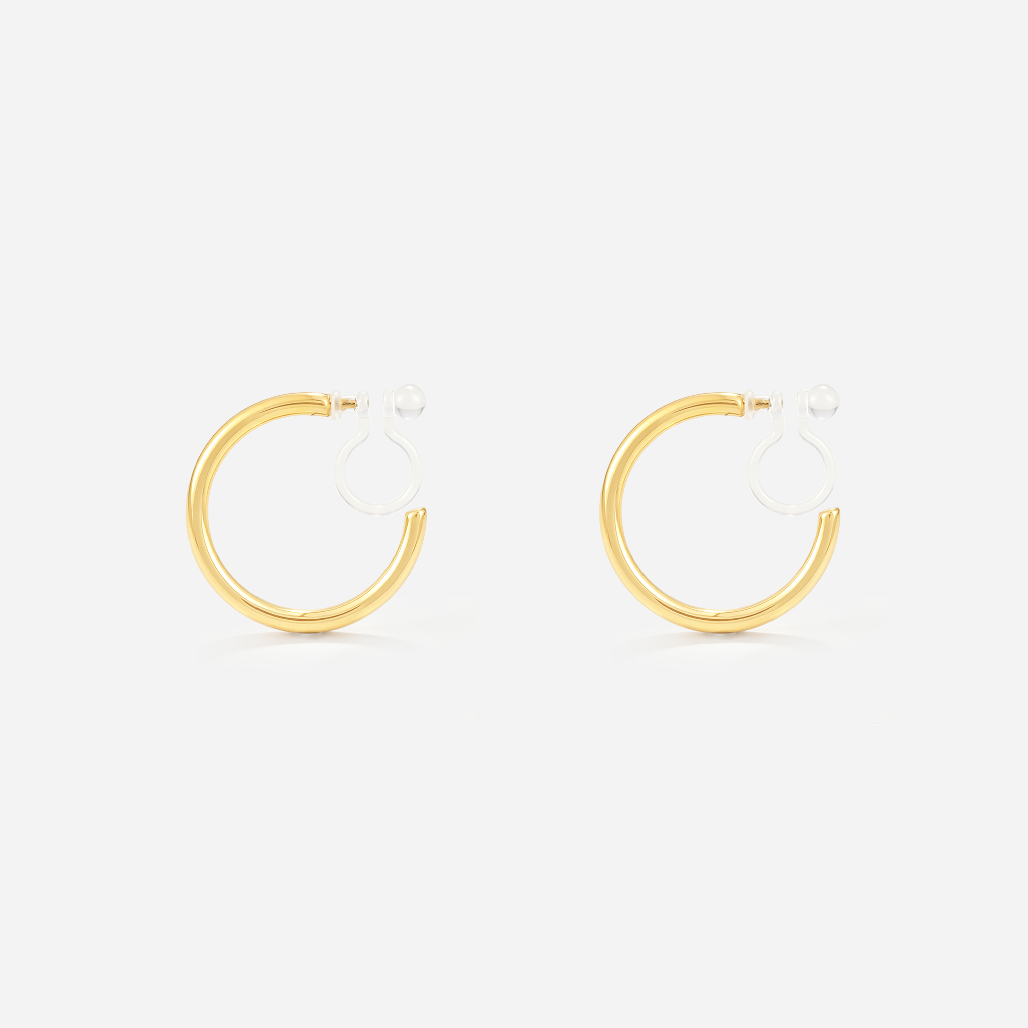Small Slim Daily Hoop Clip-On Earrings by SOMIY