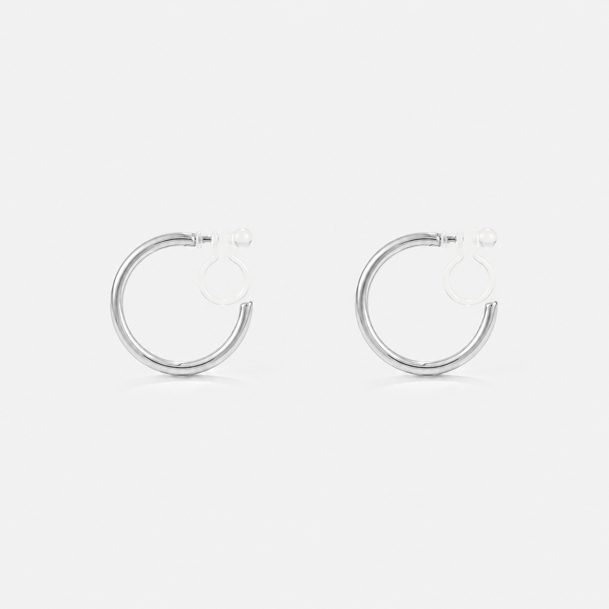 Small Slim Daily Hoop Clip-On Earrings image 5 by SOMIY