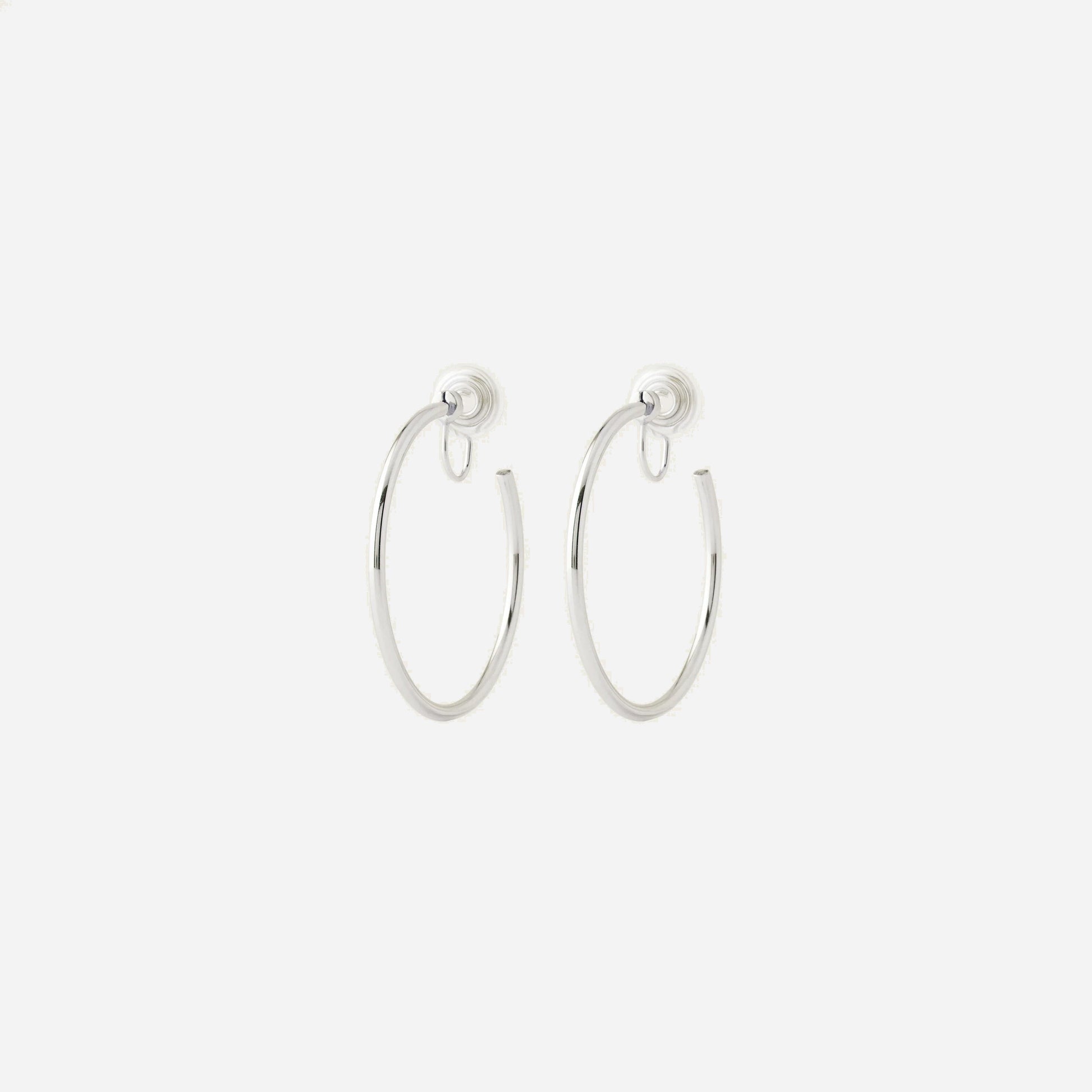 hoop clip-on earrings by SOMIY – pain-free non-pierced jewelry for everyday wear