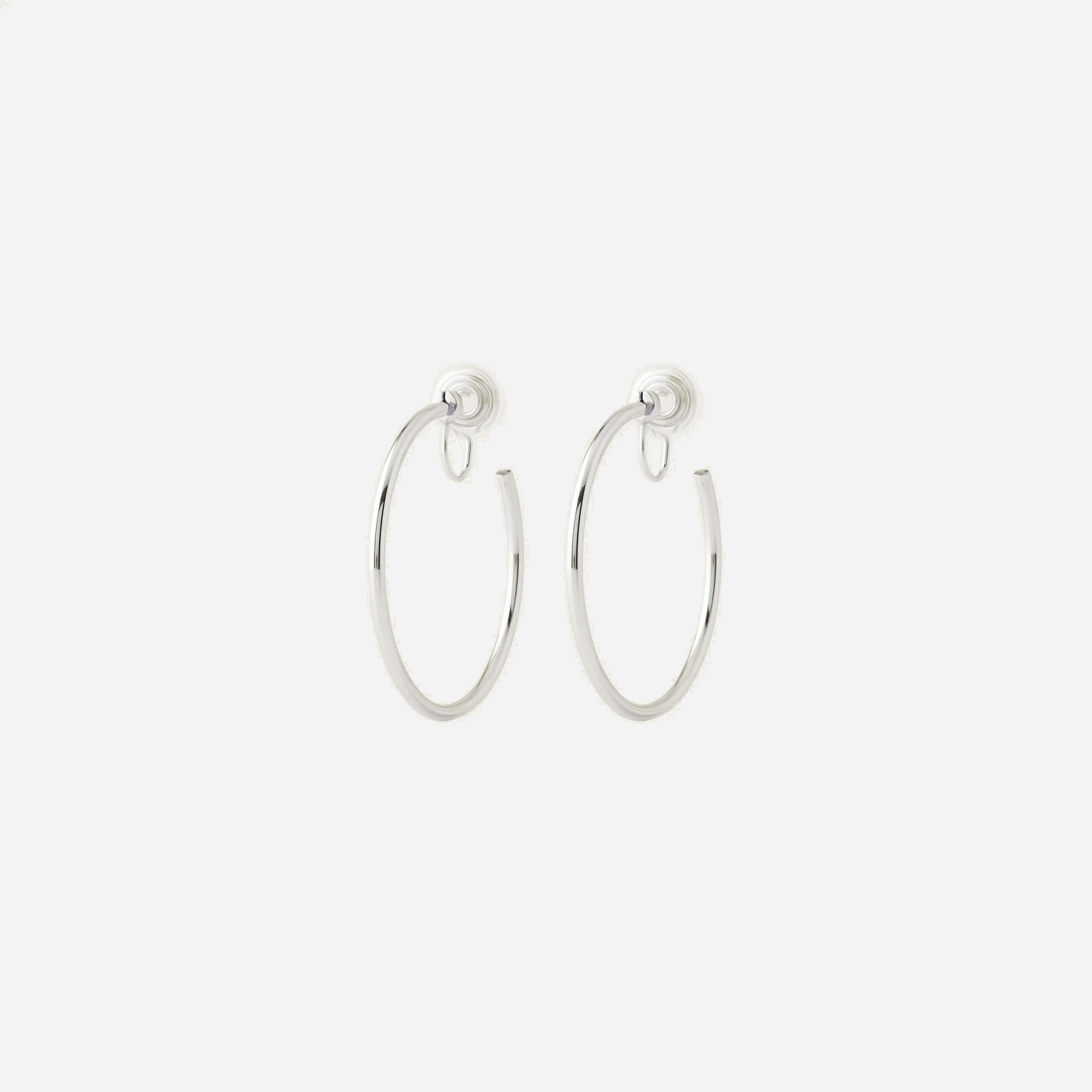 hoop clip-on earrings by SOMIY – pain-free non-pierced jewelry for everyday wear