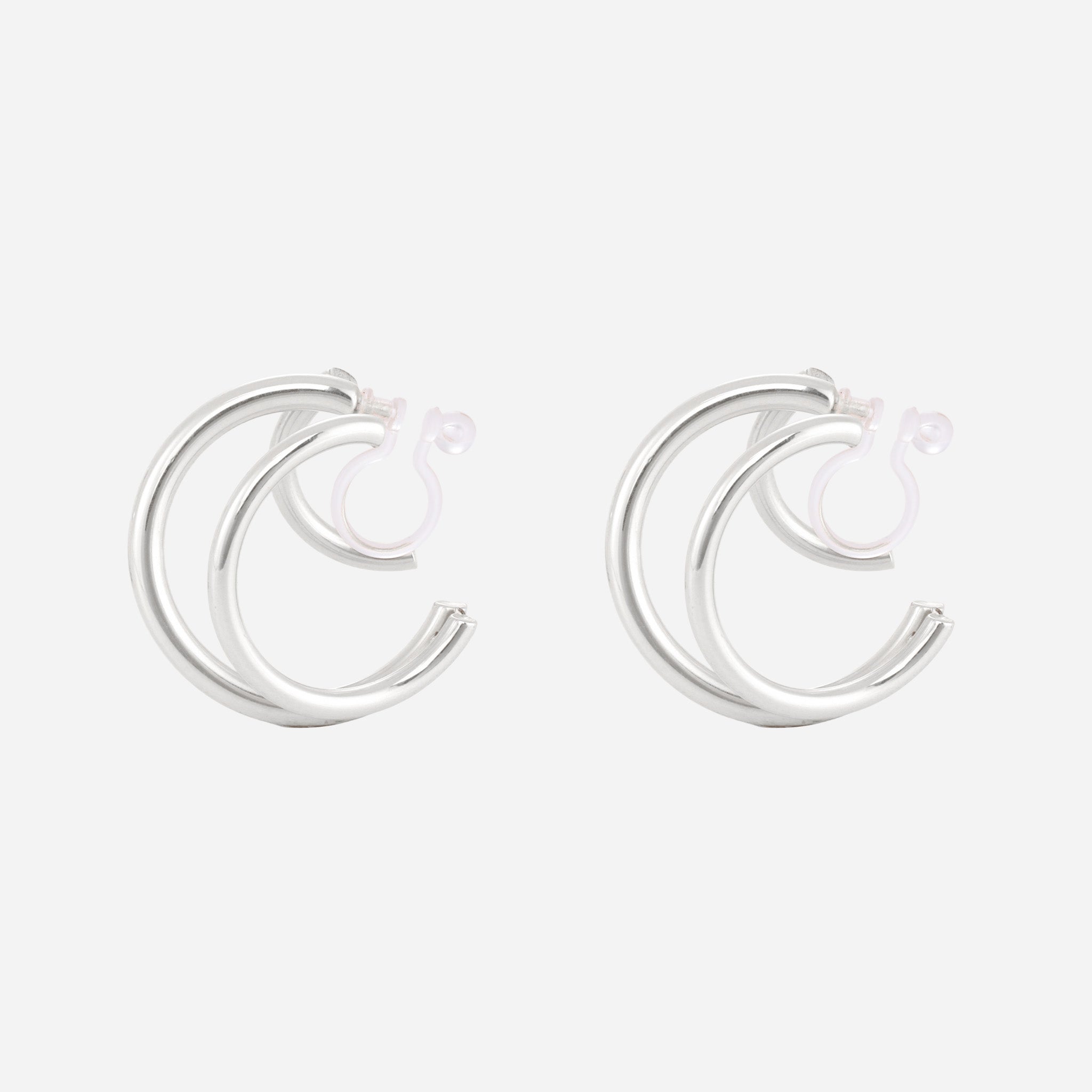 hoop clip-on earrings by SOMIY – pain-free non-pierced jewelry for everyday wear