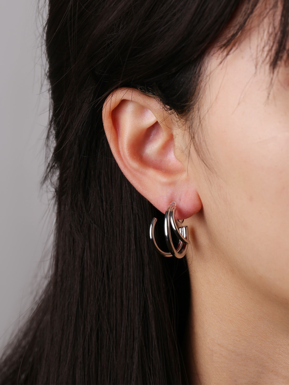 hoop clip-on earrings by SOMIY – pain-free non-pierced jewelry for everyday wear