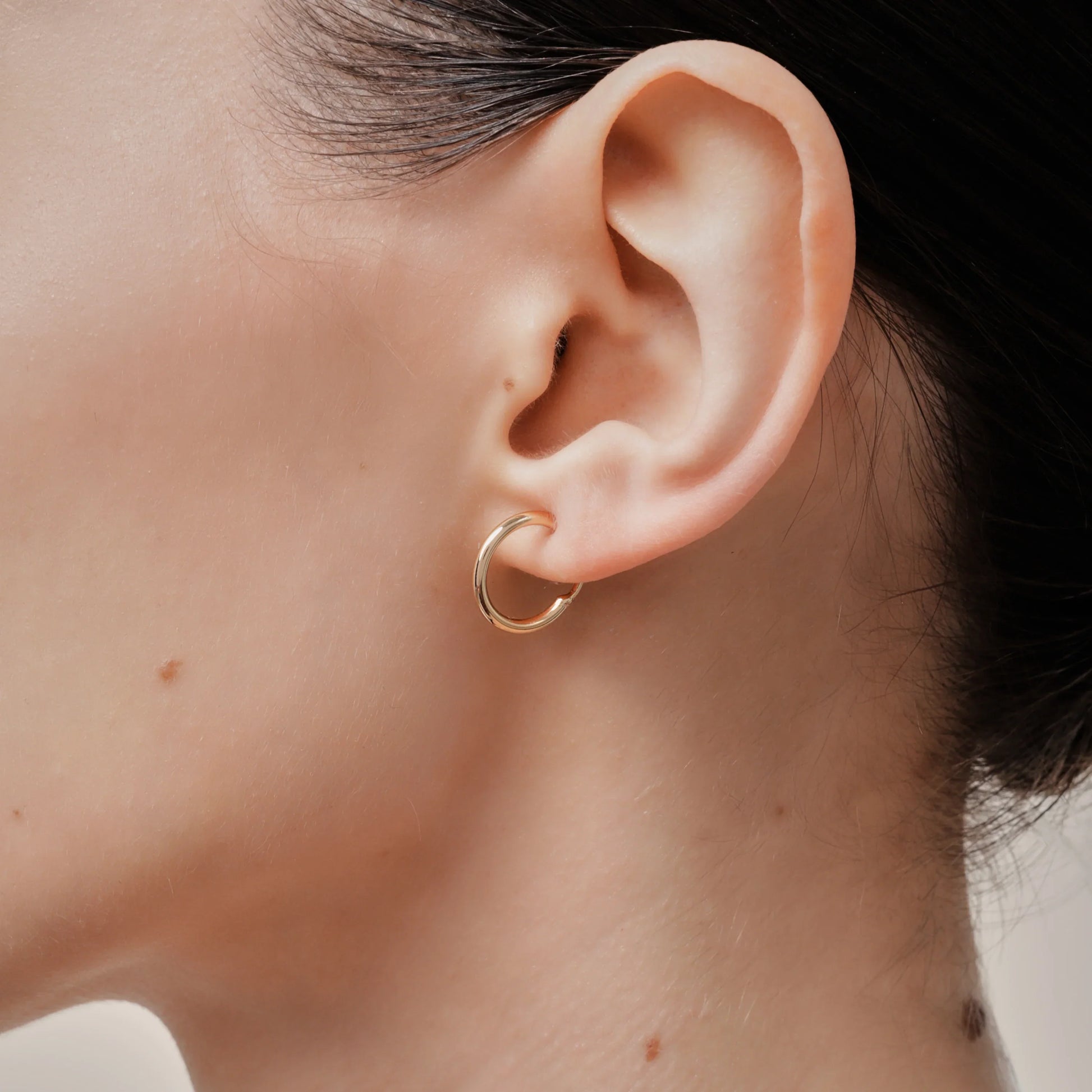hoop clip-on earrings by SOMIY – pain-free non-pierced jewelry for everyday wear