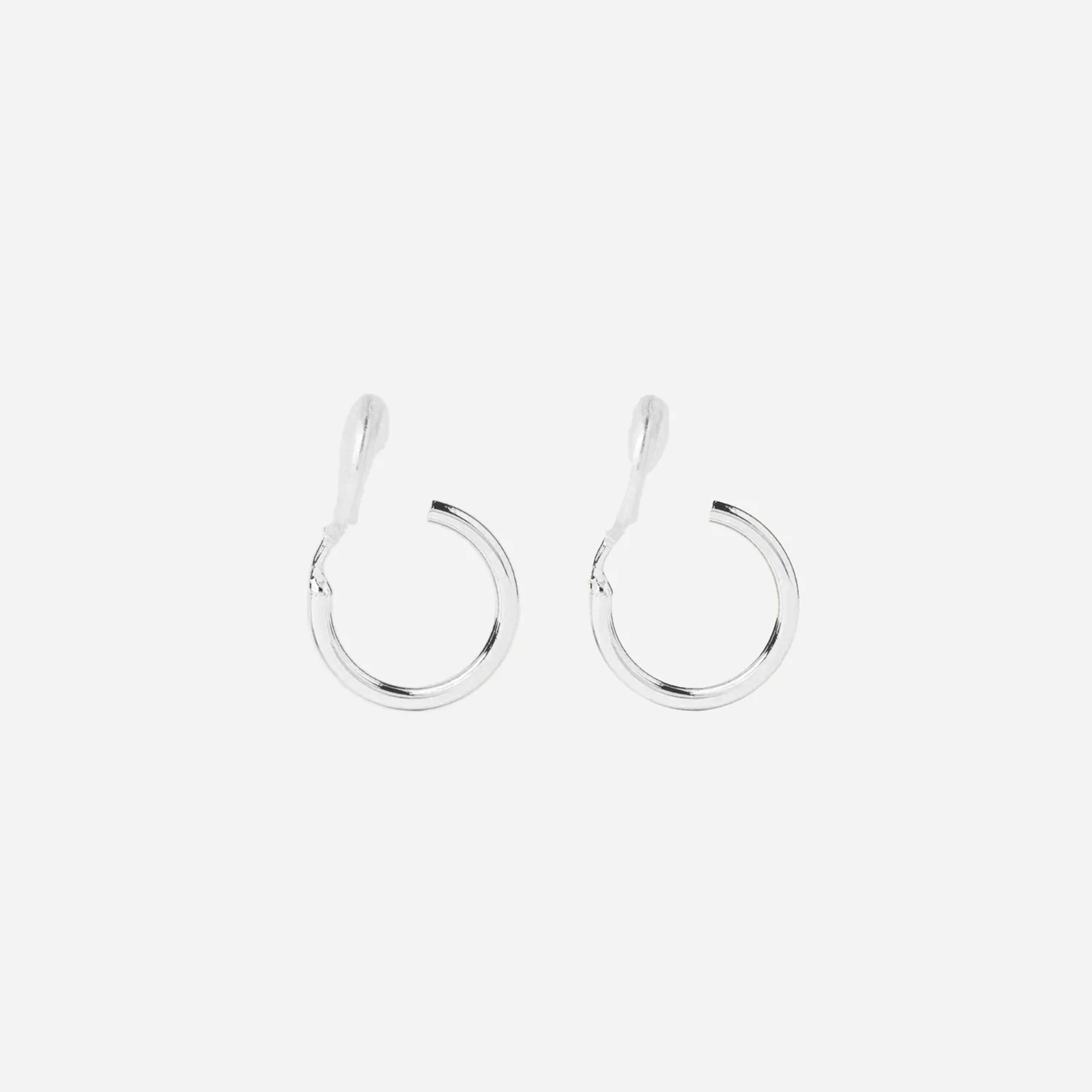 hoop clip-on earrings by SOMIY – pain-free non-pierced jewelry for everyday wear
