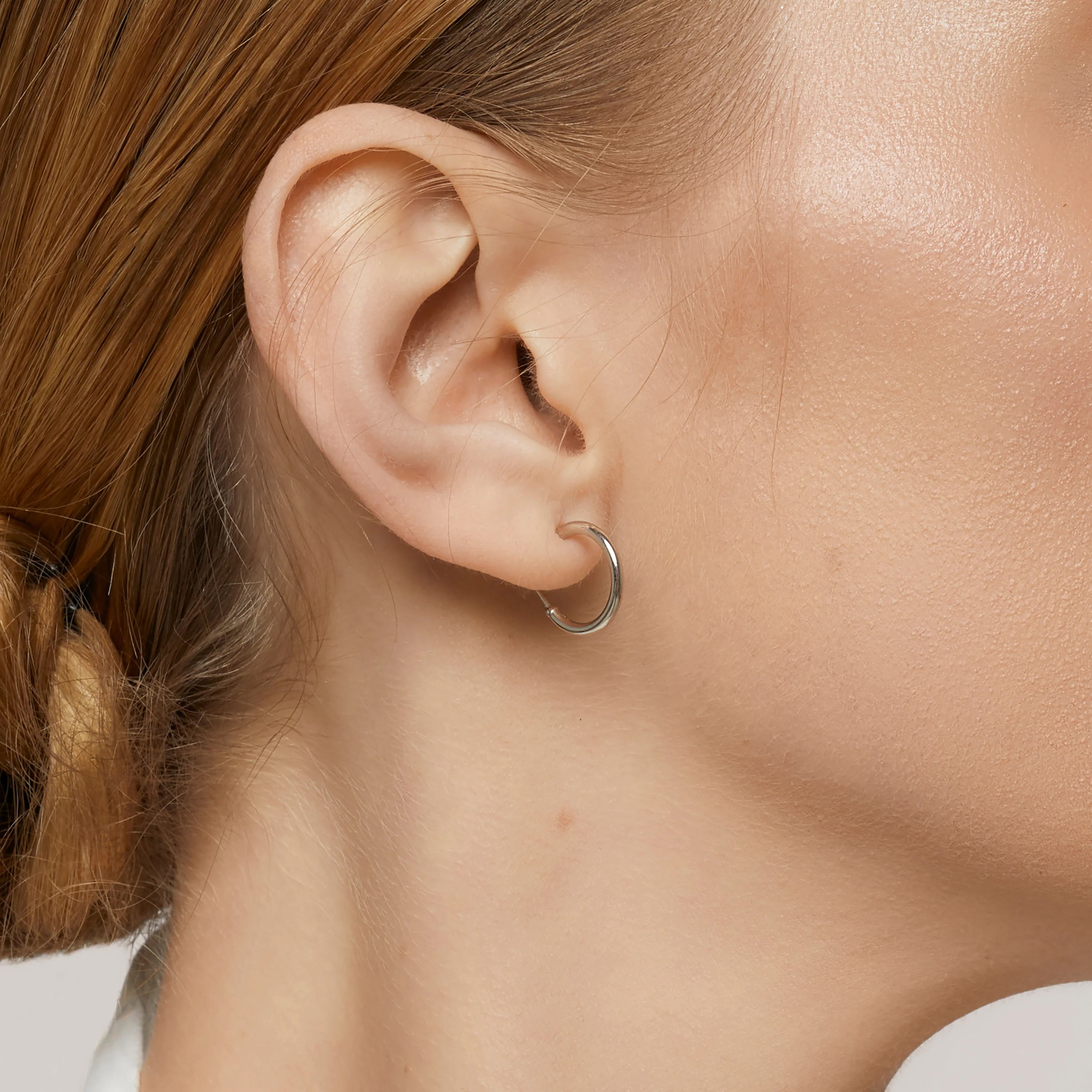 Boucles d'oreilles à cerceau clip-on