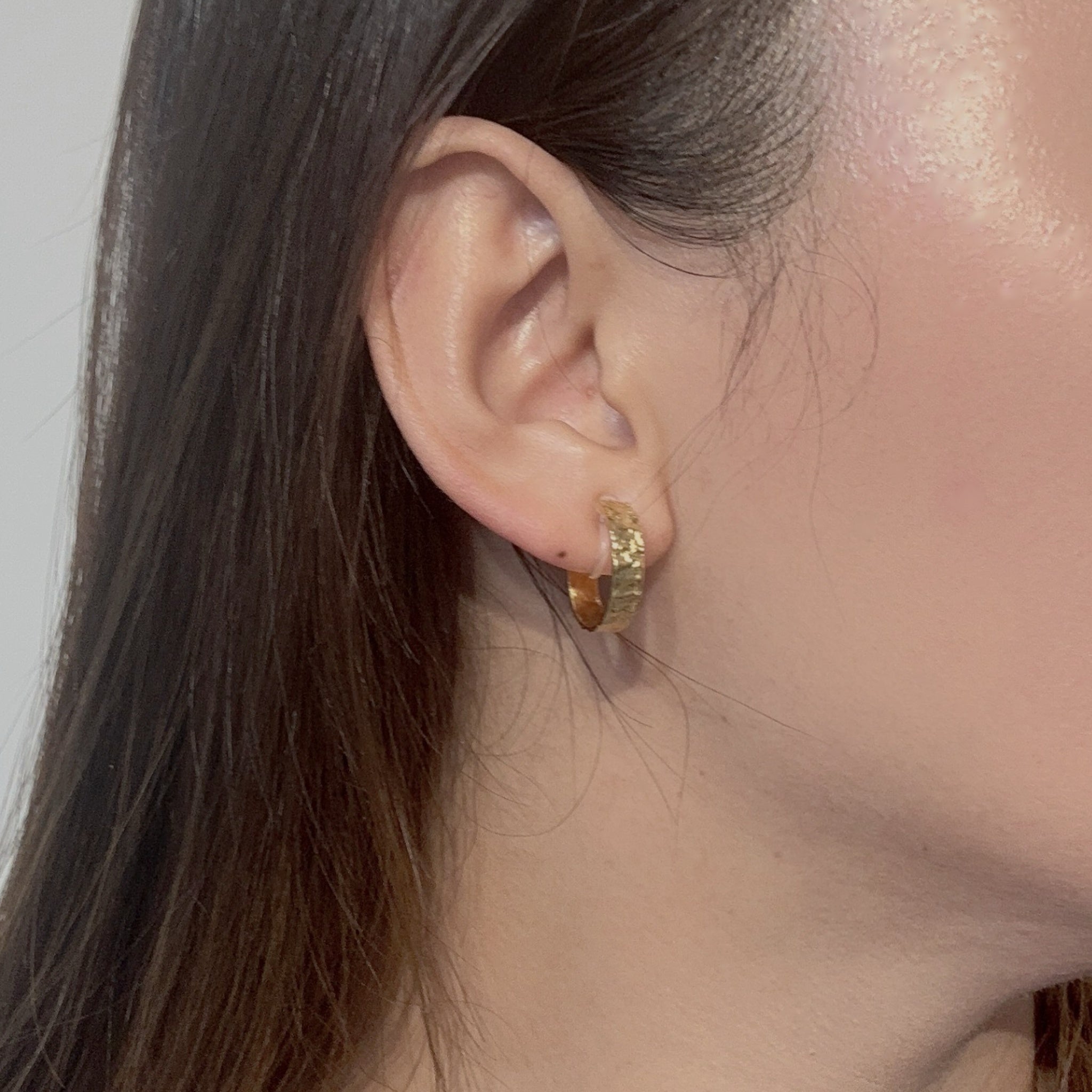 hoop clip-on earrings by SOMIY – pain-free non-pierced jewelry for everyday wear