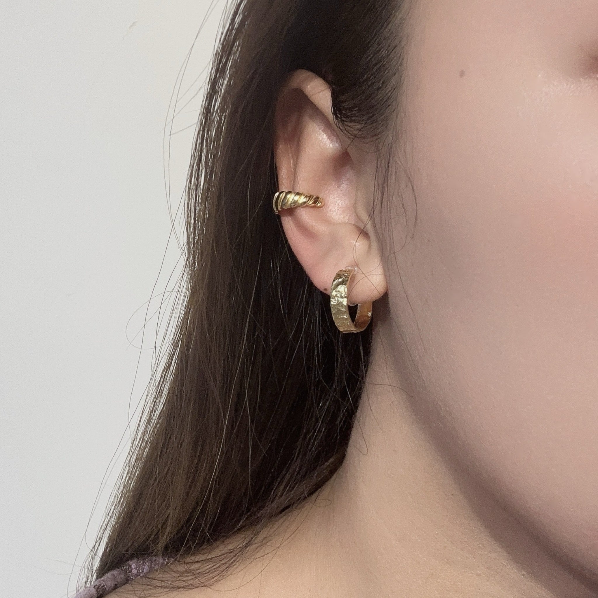 hoop clip-on earrings by SOMIY – pain-free non-pierced jewelry for everyday wear