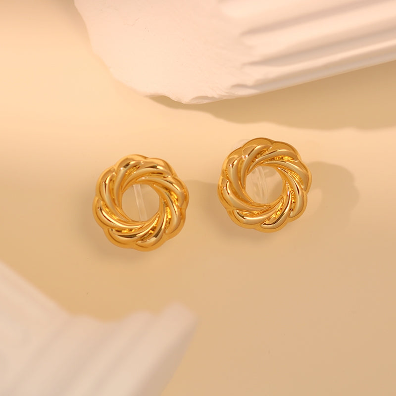 hoop clip-on earrings by SOMIY – pain-free non-pierced jewelry for everyday wear