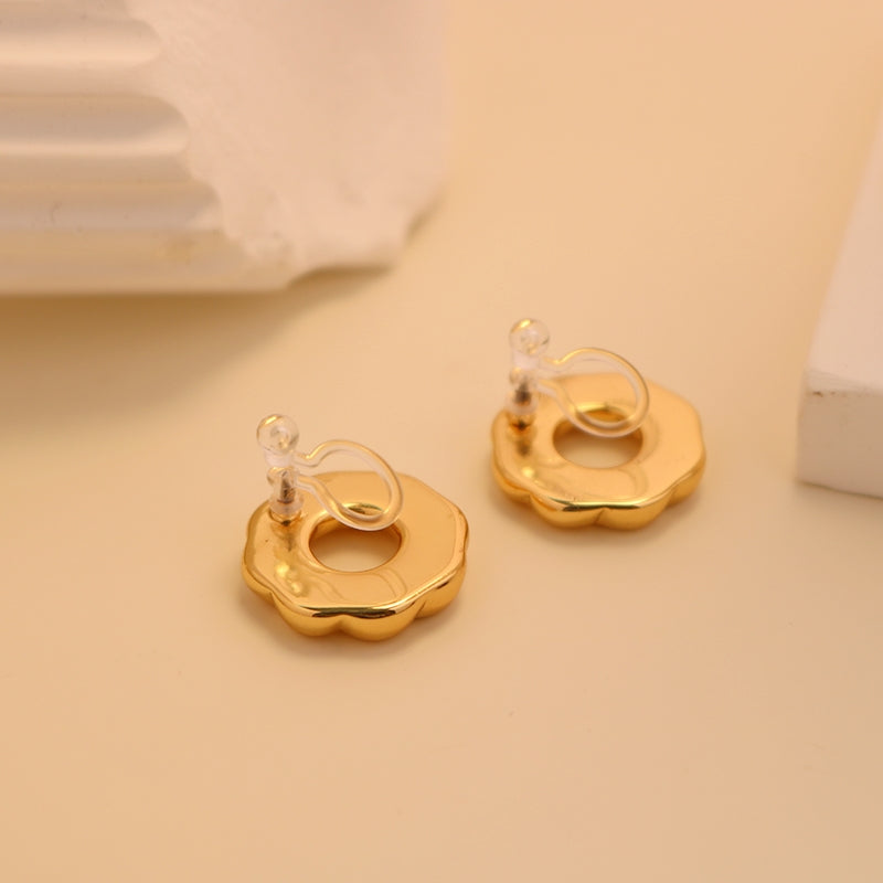 hoop clip-on earrings by SOMIY – pain-free non-pierced jewelry for everyday wear