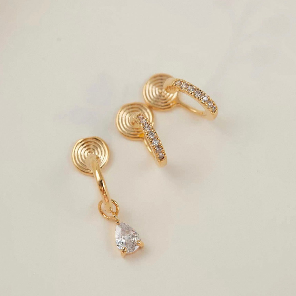 hoop clip-on earrings by SOMIY – pain-free non-pierced jewelry for everyday wear