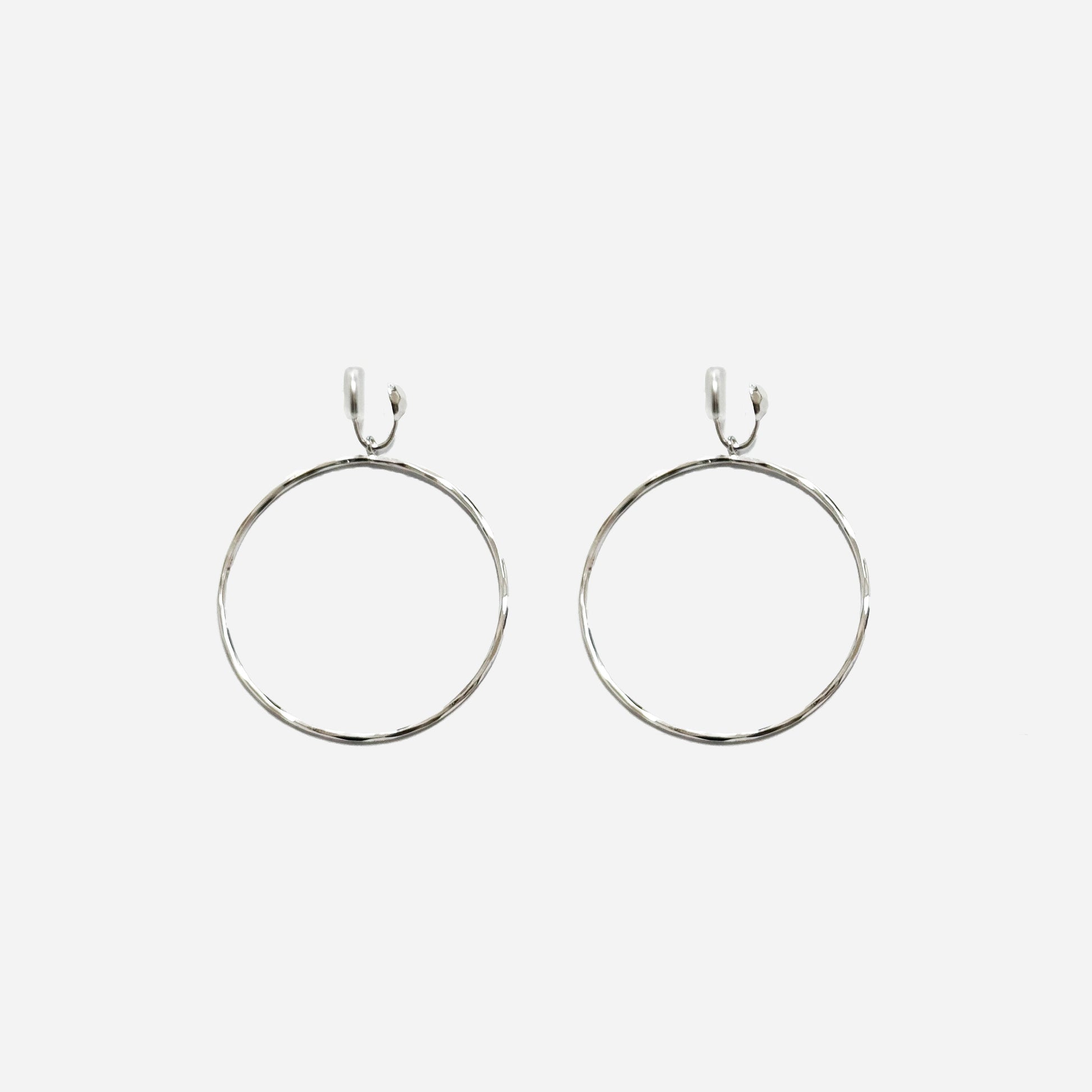 hoop clip-on earrings by SOMIY – pain-free non-pierced jewelry for everyday wear