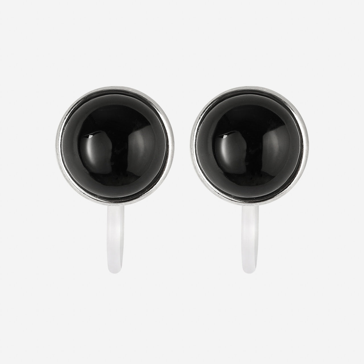 Silverclip-on earrings by SOMIY – pain-free non-pierced jewelry for everyday wear