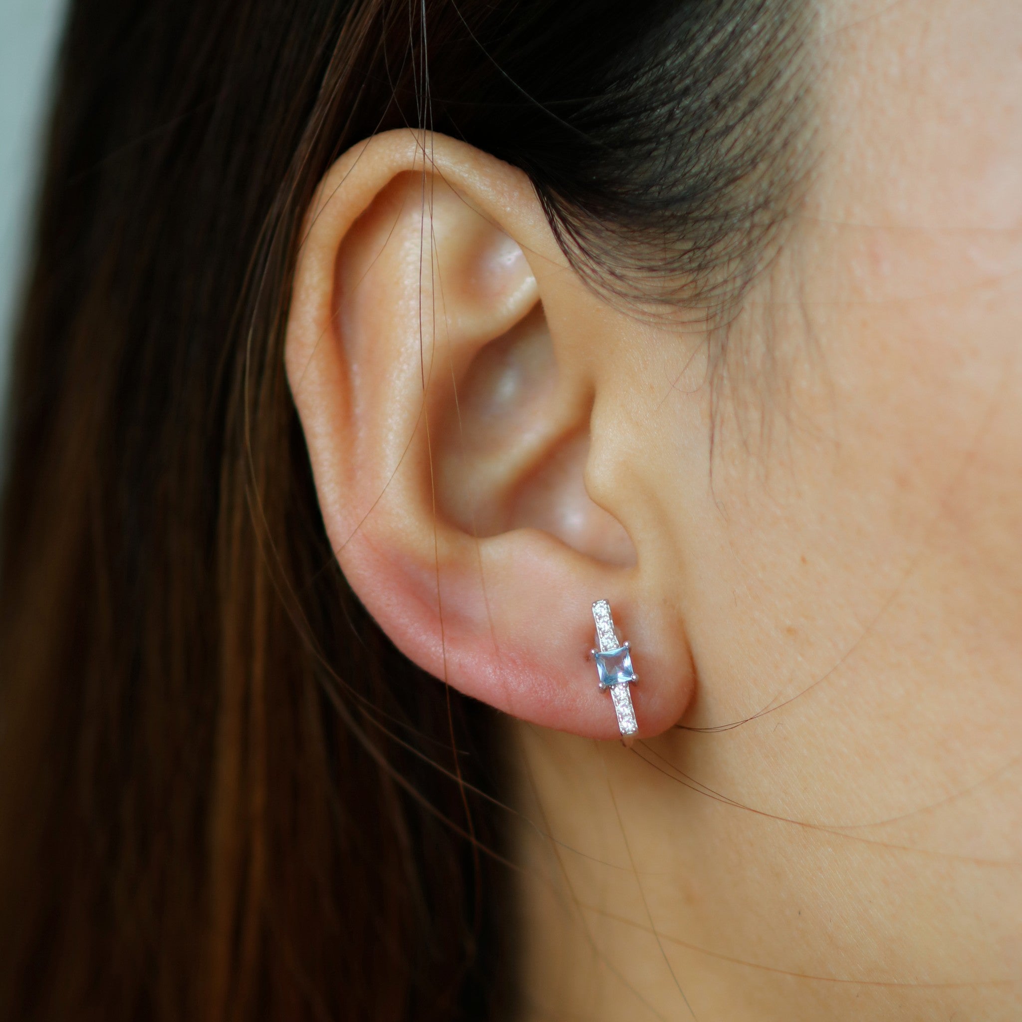 stud clip-on earrings by SOMIY – pain-free non-pierced jewelry for everyday wear