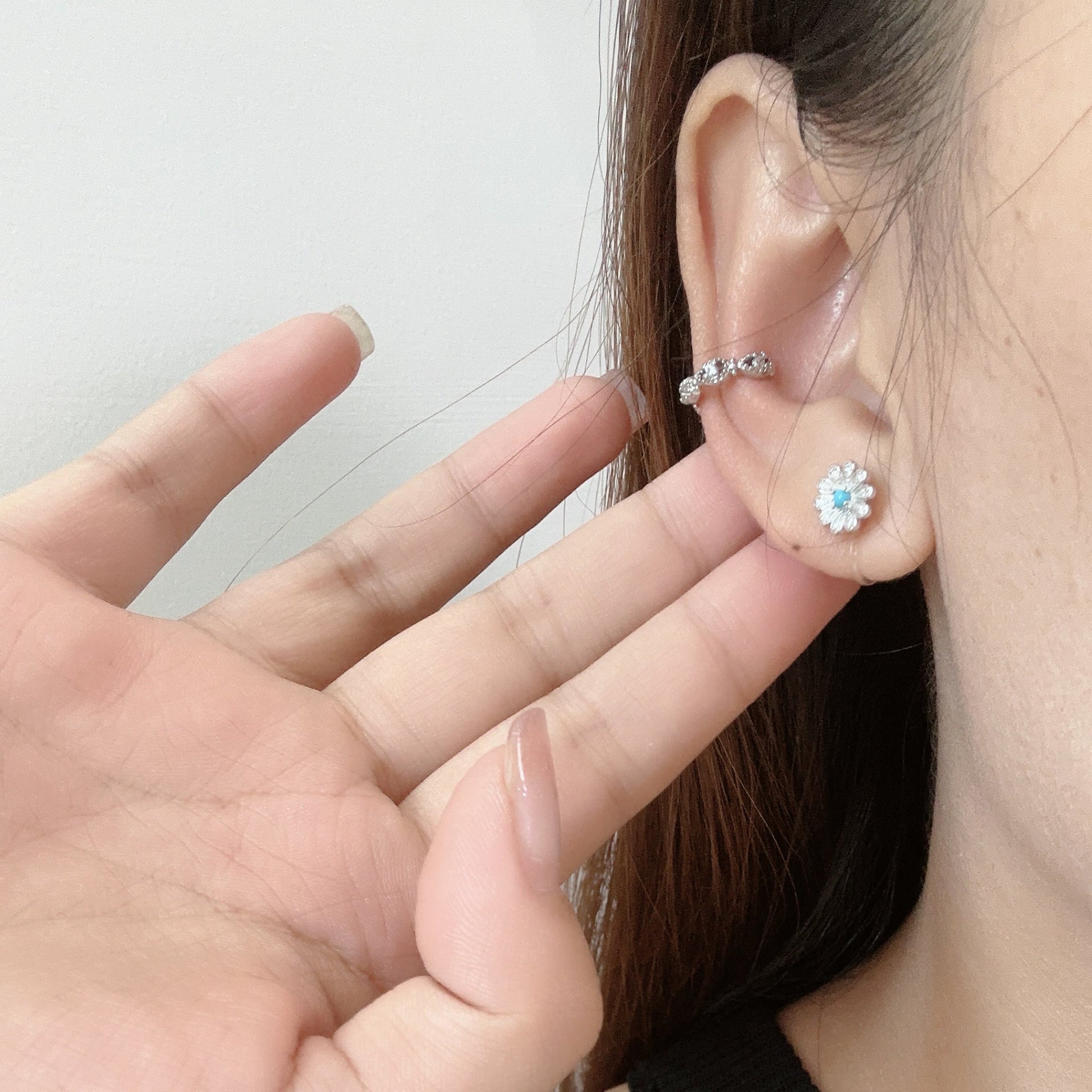 stud clip-on earrings by SOMIY – pain-free non-pierced jewelry for everyday wear