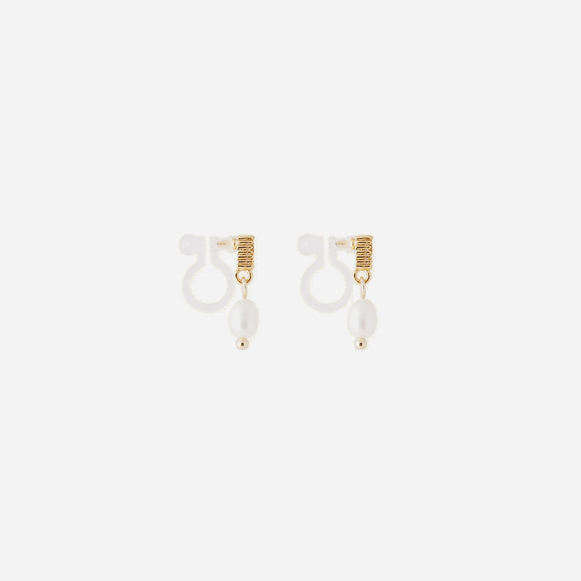 Pearldangle clip-on earrings by SOMIY – pain-free non-pierced jewelry for everyday wear