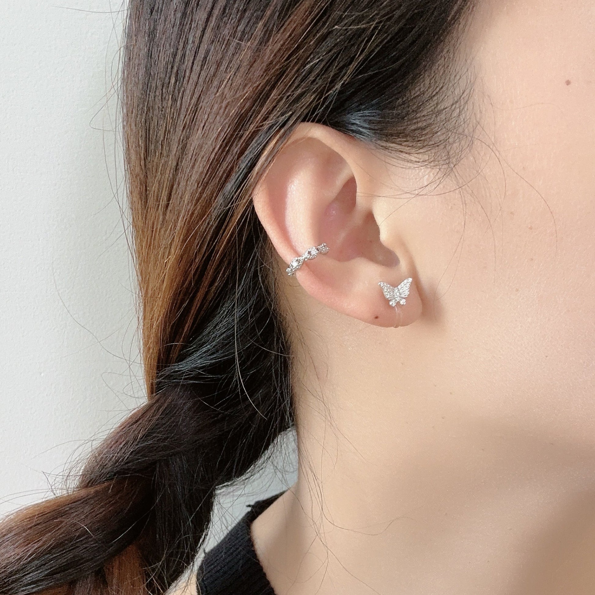 stud clip-on earrings by SOMIY – pain-free non-pierced jewelry for everyday wear