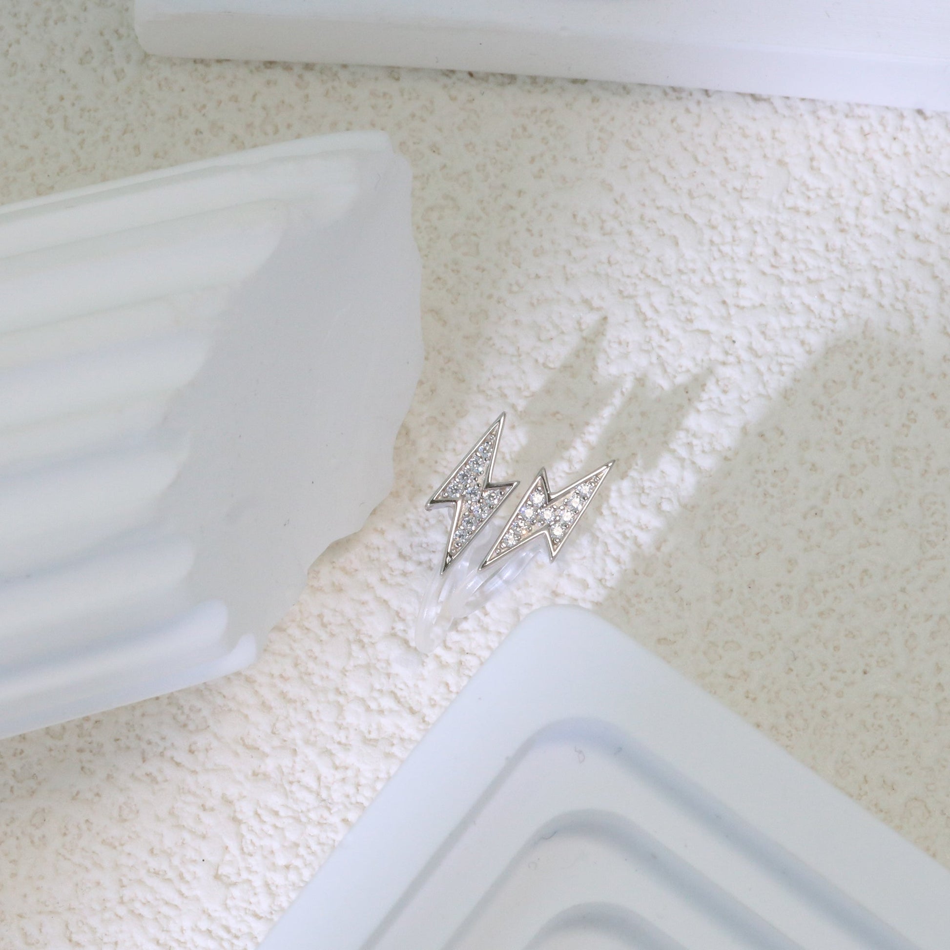 stud clip-on earrings by SOMIY – pain-free non-pierced jewelry for everyday wear