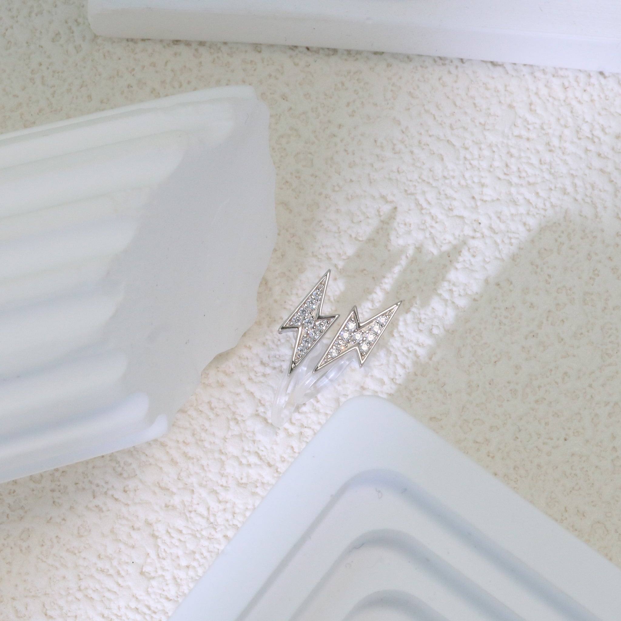 stud clip-on earrings by SOMIY – pain-free non-pierced jewelry for everyday wear