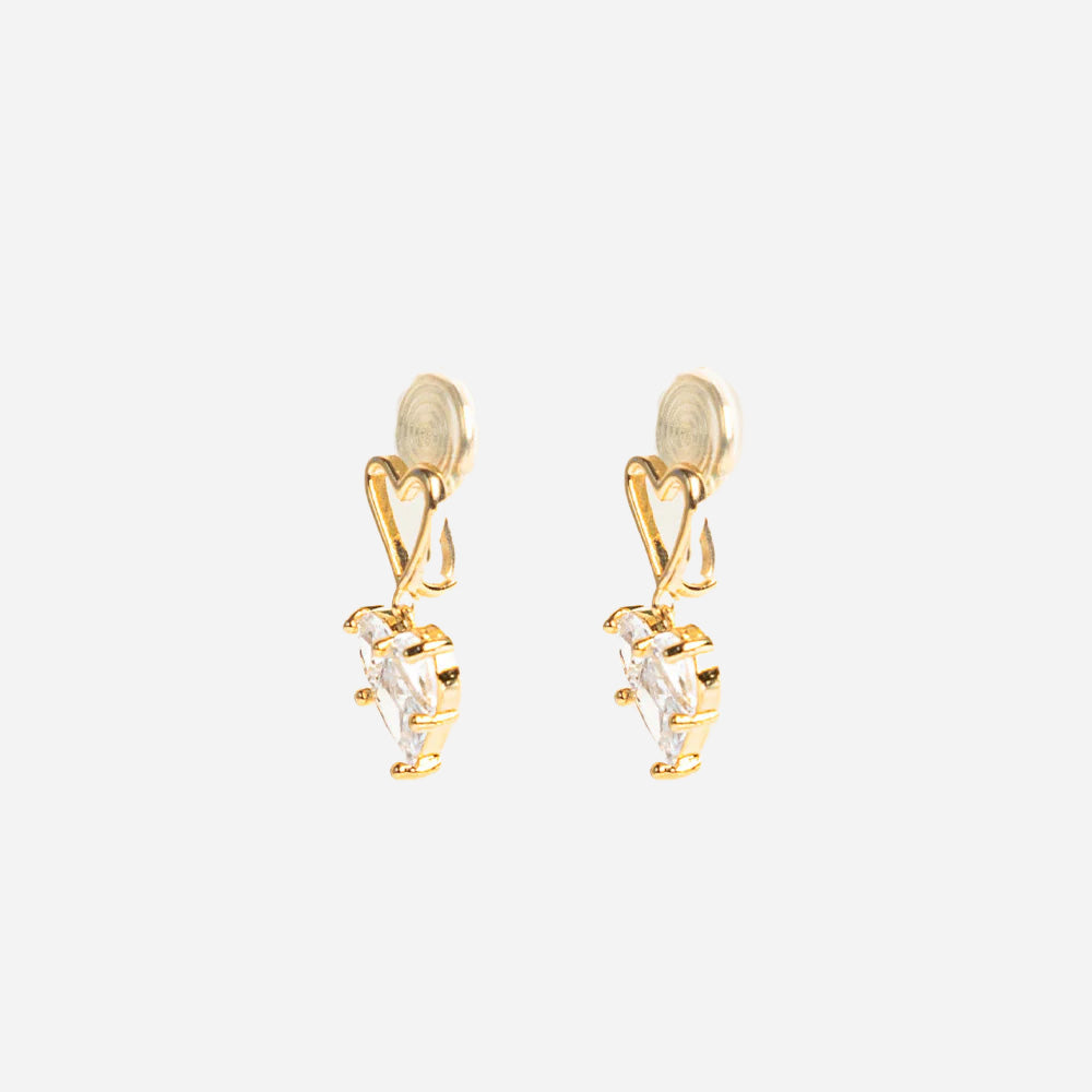 stud clip-on earrings by SOMIY – pain-free non-pierced jewelry for everyday wear